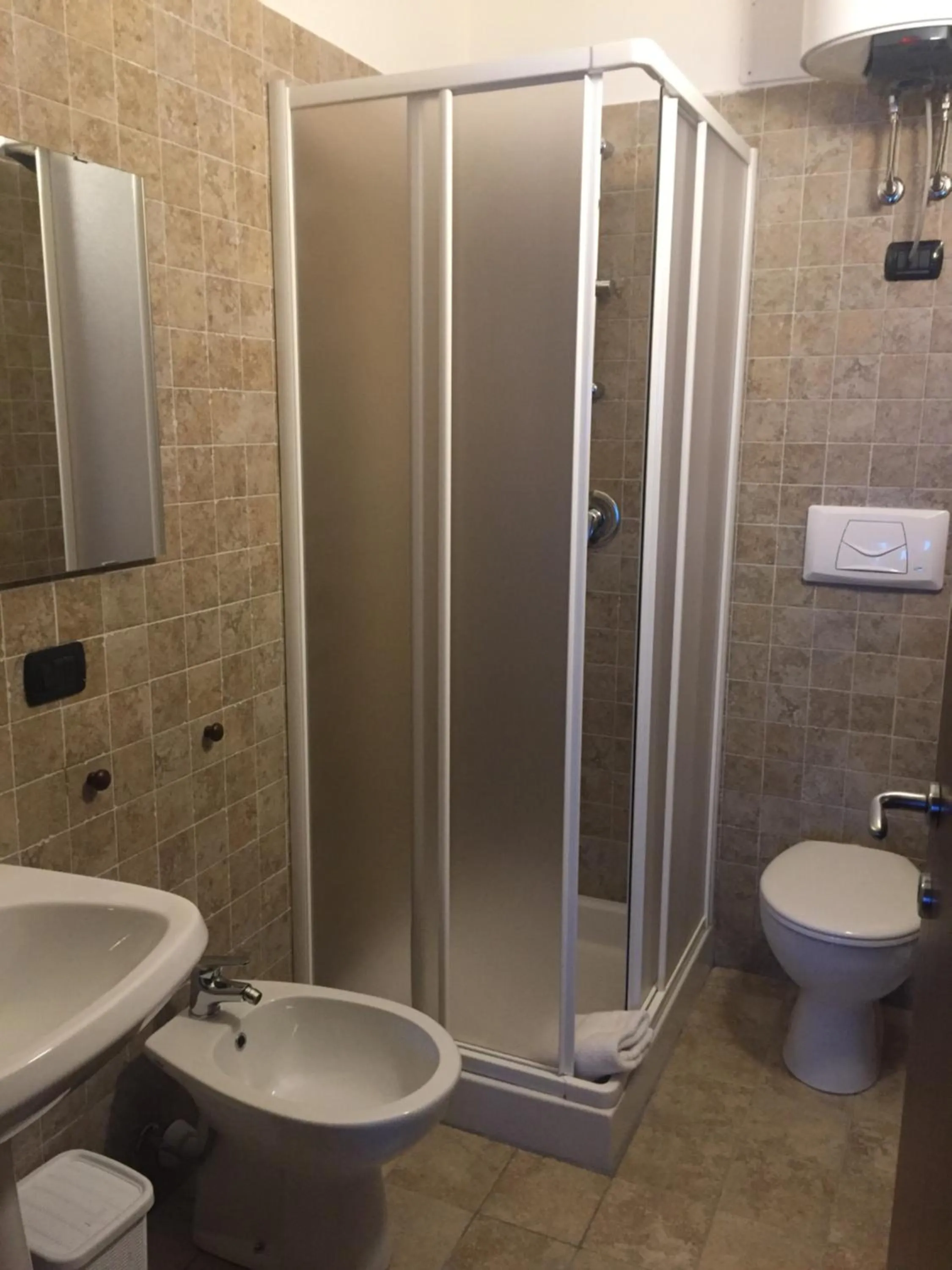 Bathroom in Residence Le Marmotte