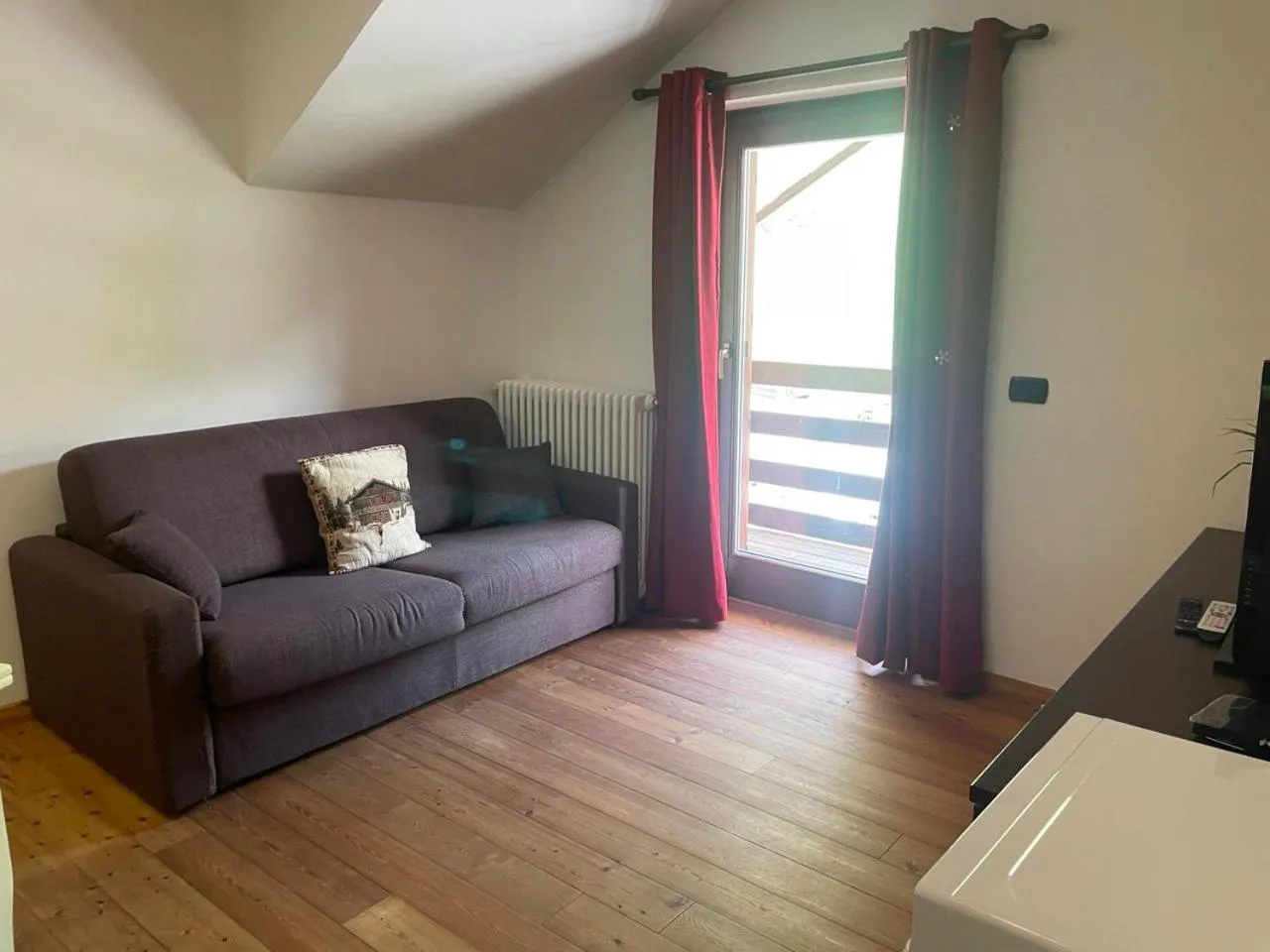 Living room in Residence Le Marmotte