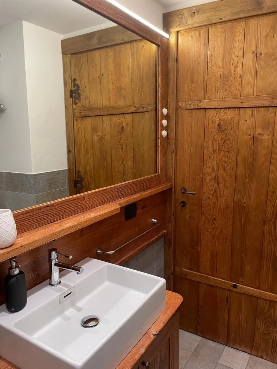 Bathroom in Residence Le Marmotte