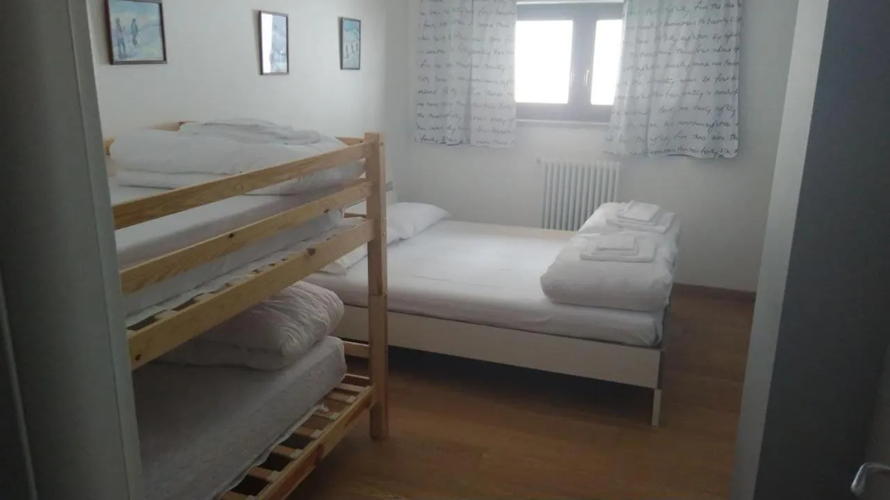 Bedroom, Bed in Residence Le Marmotte