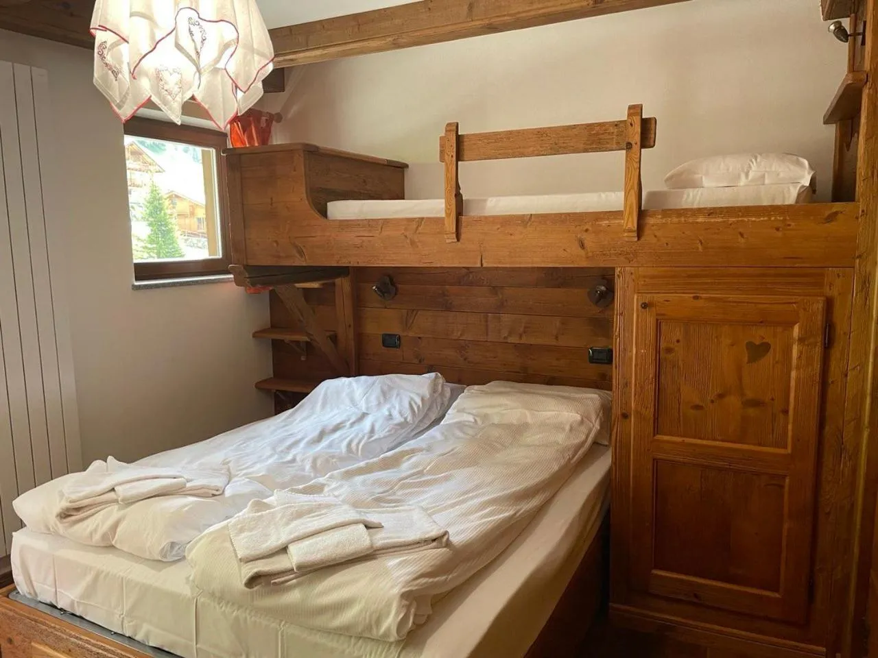 Bedroom, Bed in Residence Le Marmotte