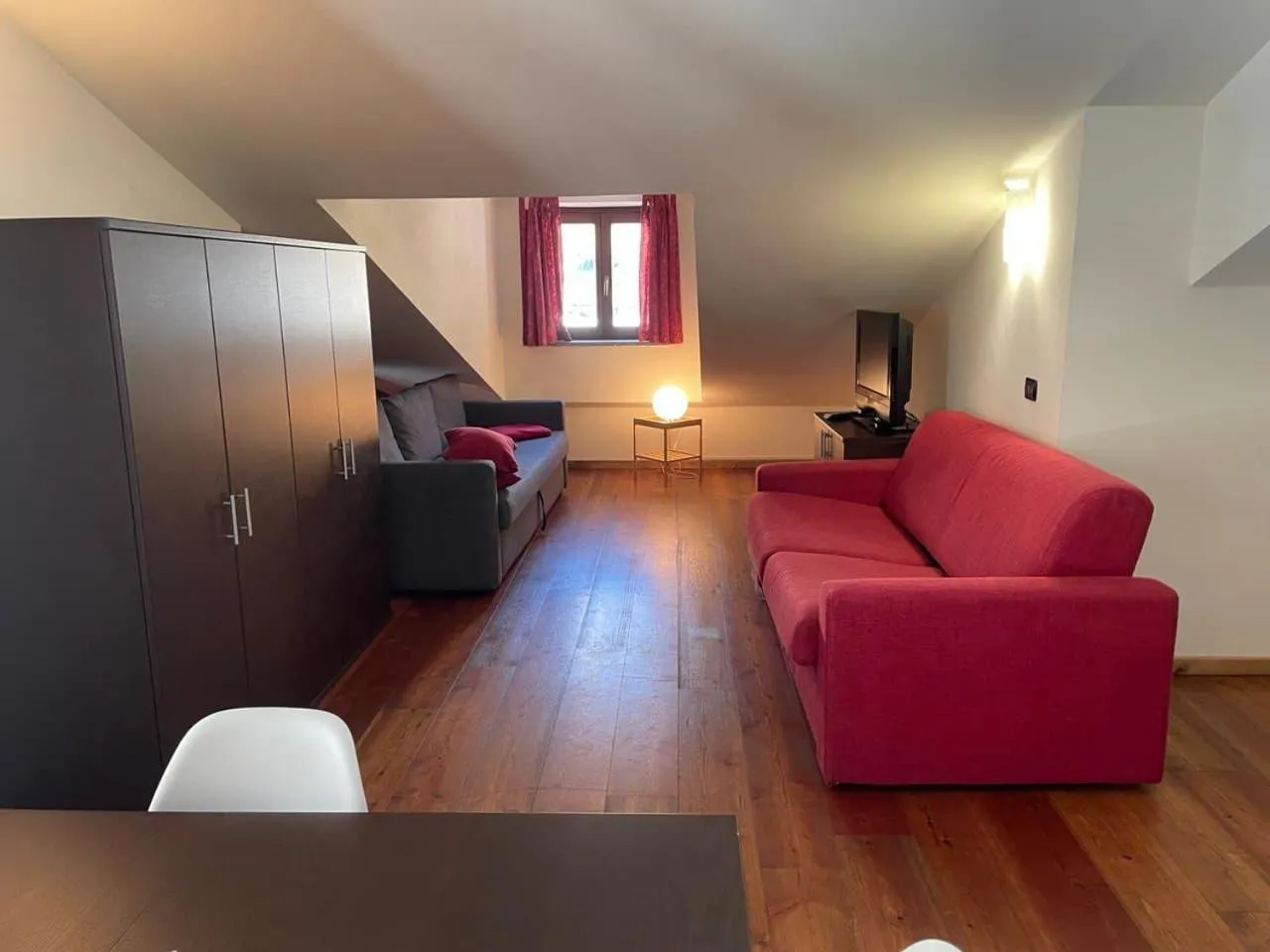 Living room in Residence Le Marmotte