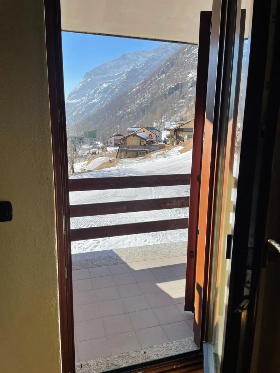 View (from property/room) in Residence Le Marmotte