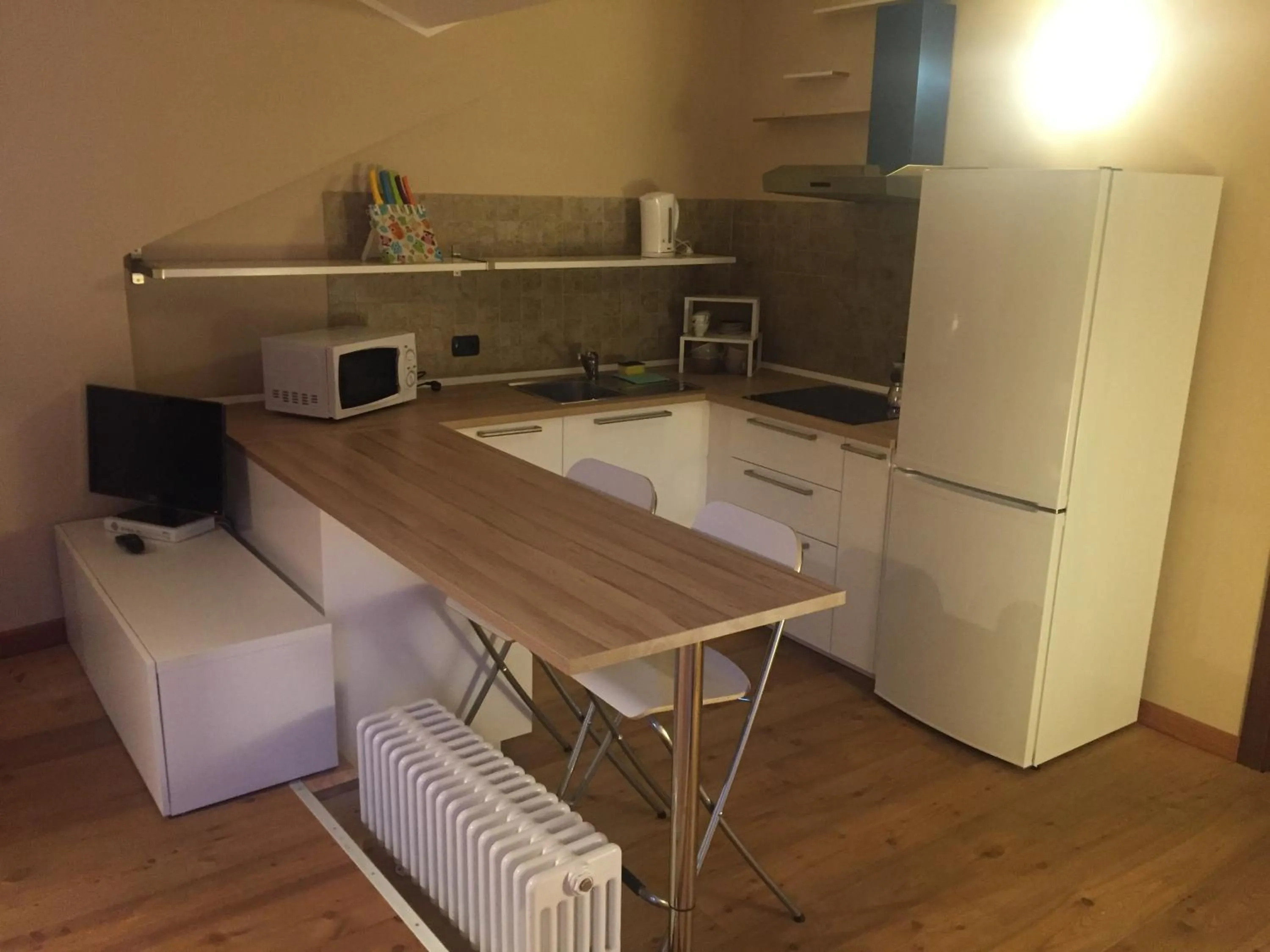 Kitchen or kitchenette in Residence Le Marmotte