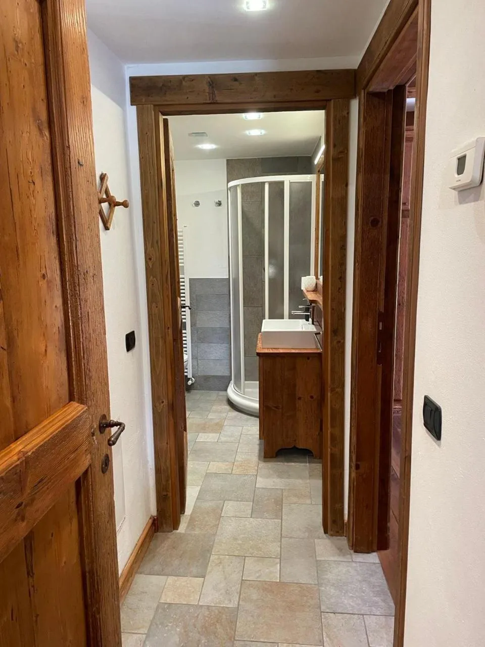 Bathroom in Residence Le Marmotte