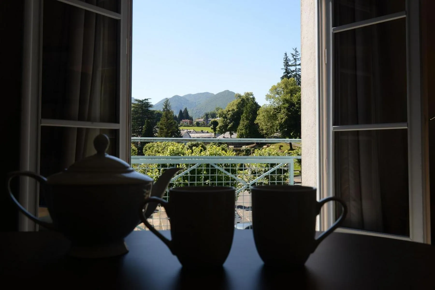 View (from property/room) in La Résidence des Thermes