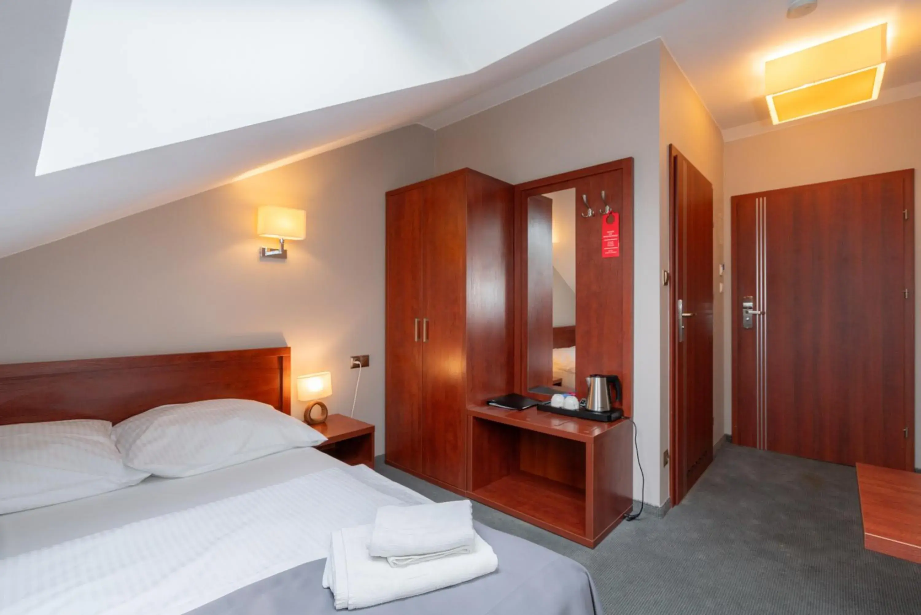 Economy Single Room (above the ballroom) in Hotel Badura Economy Single Room (above the ballroom) in Hotel Badura