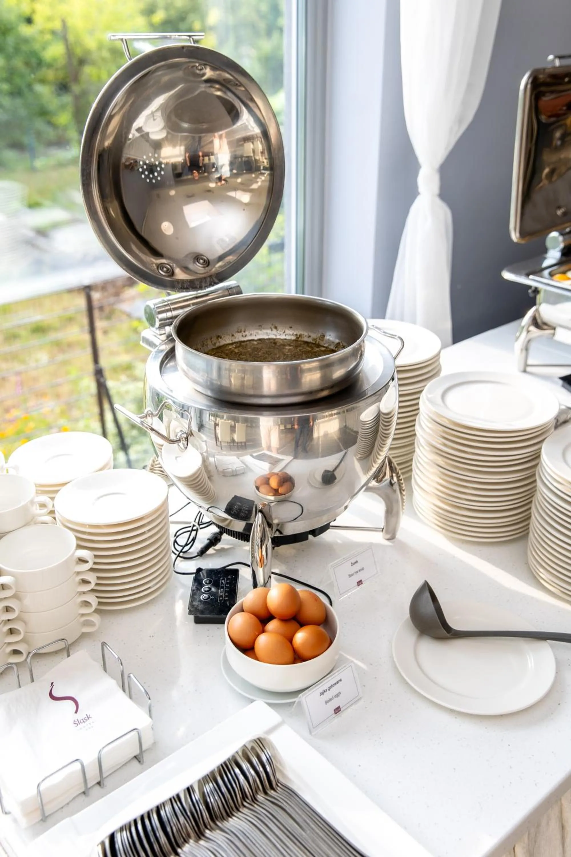 Breakfast in Hotel Śląsk
