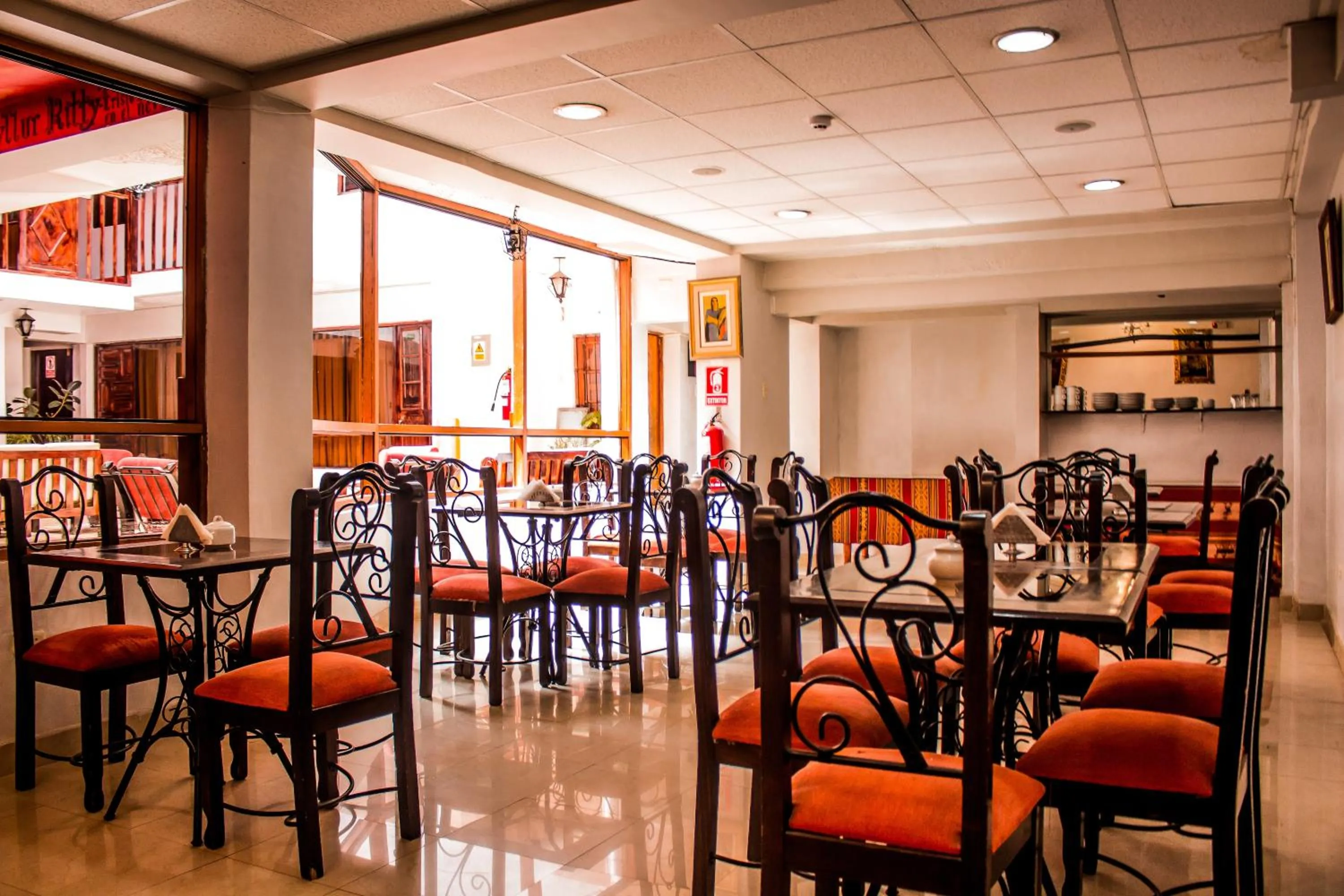 Restaurant/places to eat in SAN BLAS PLAZA INn