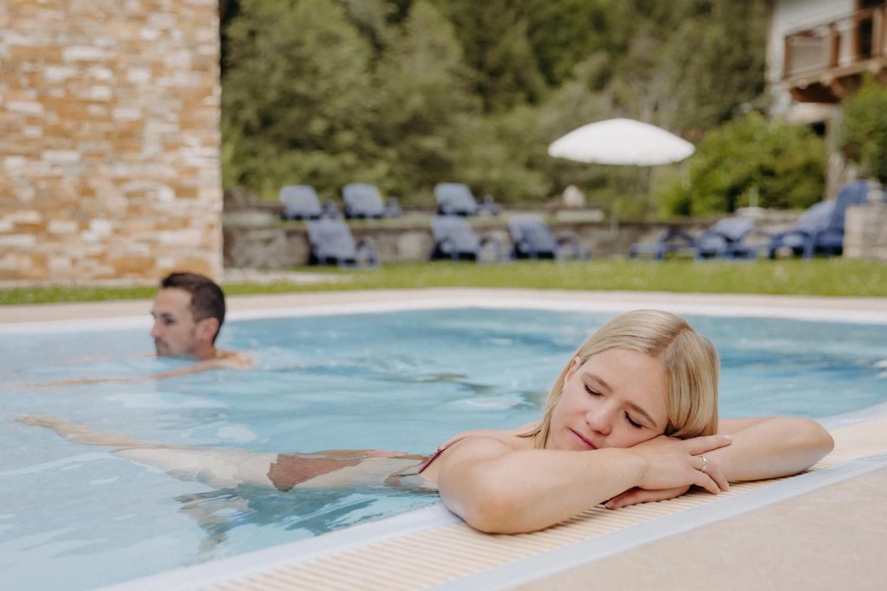 Swimming pool in Habachklause Familien Bauernhof Resort