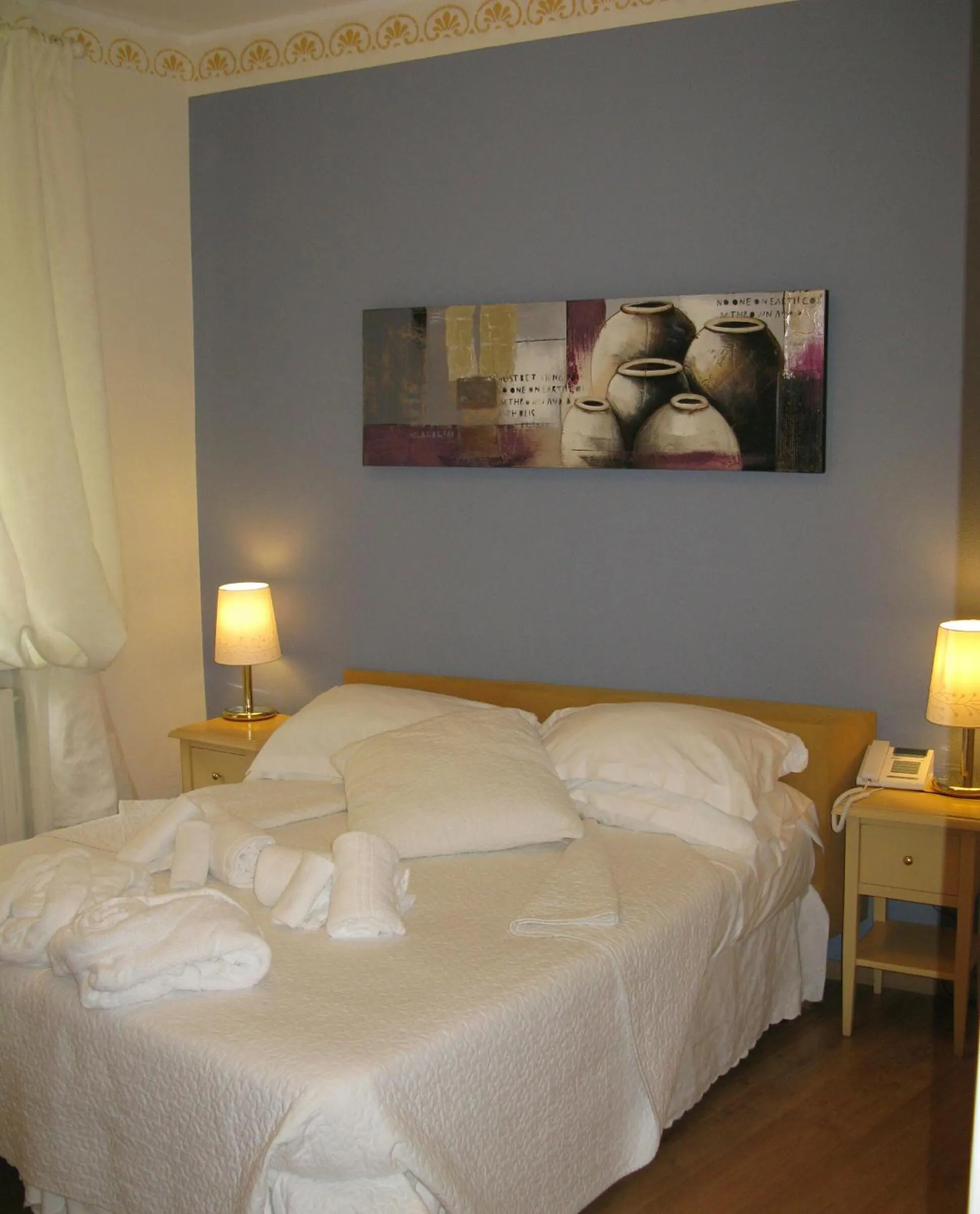 Bed in Hotel Argentina