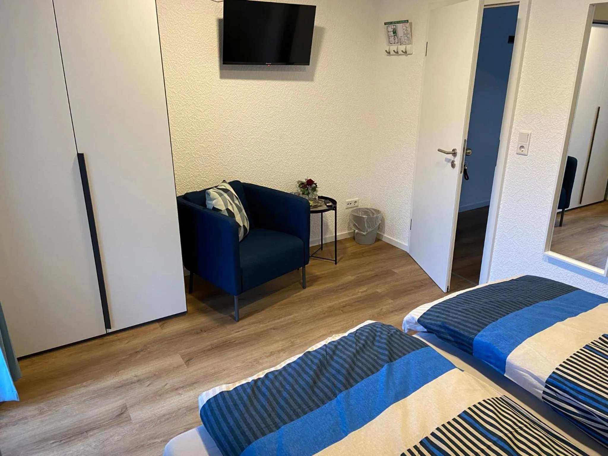 Bedroom, Bed in Hotel am See