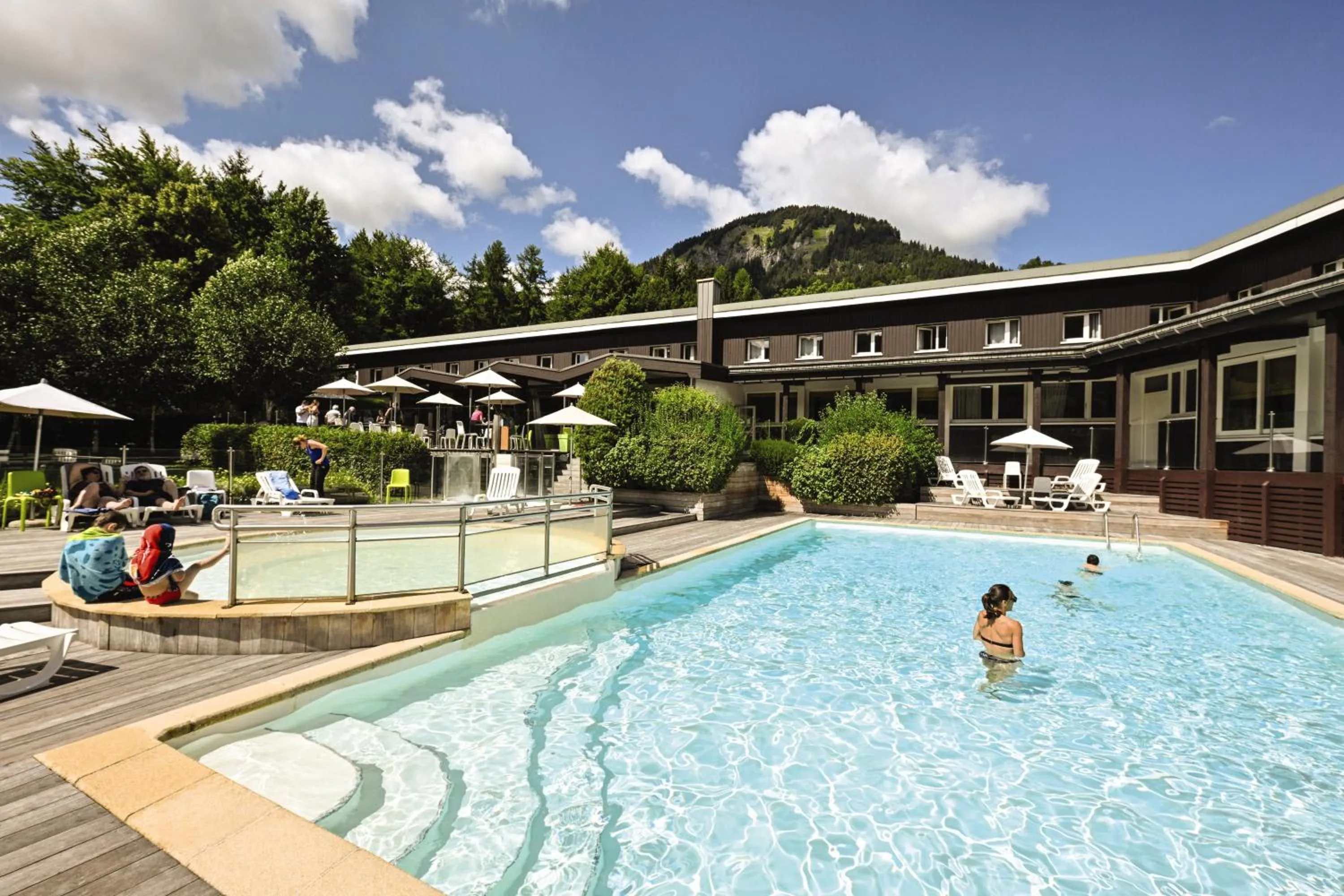Swimming pool in Belambra Clubs Praz-sur-Arly - L'Alisier