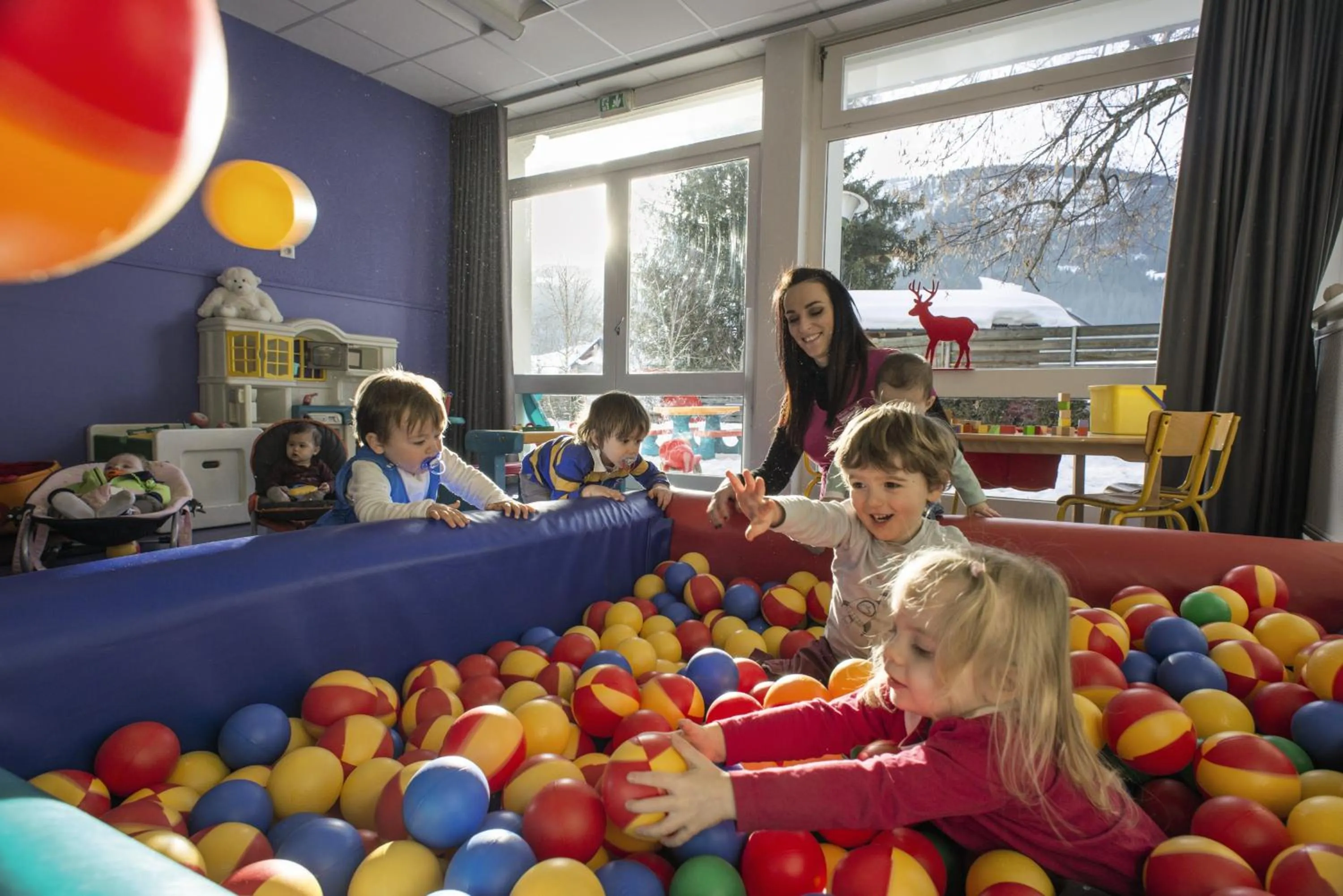 Kids's club in Belambra Clubs Praz-sur-Arly - L'Alisier