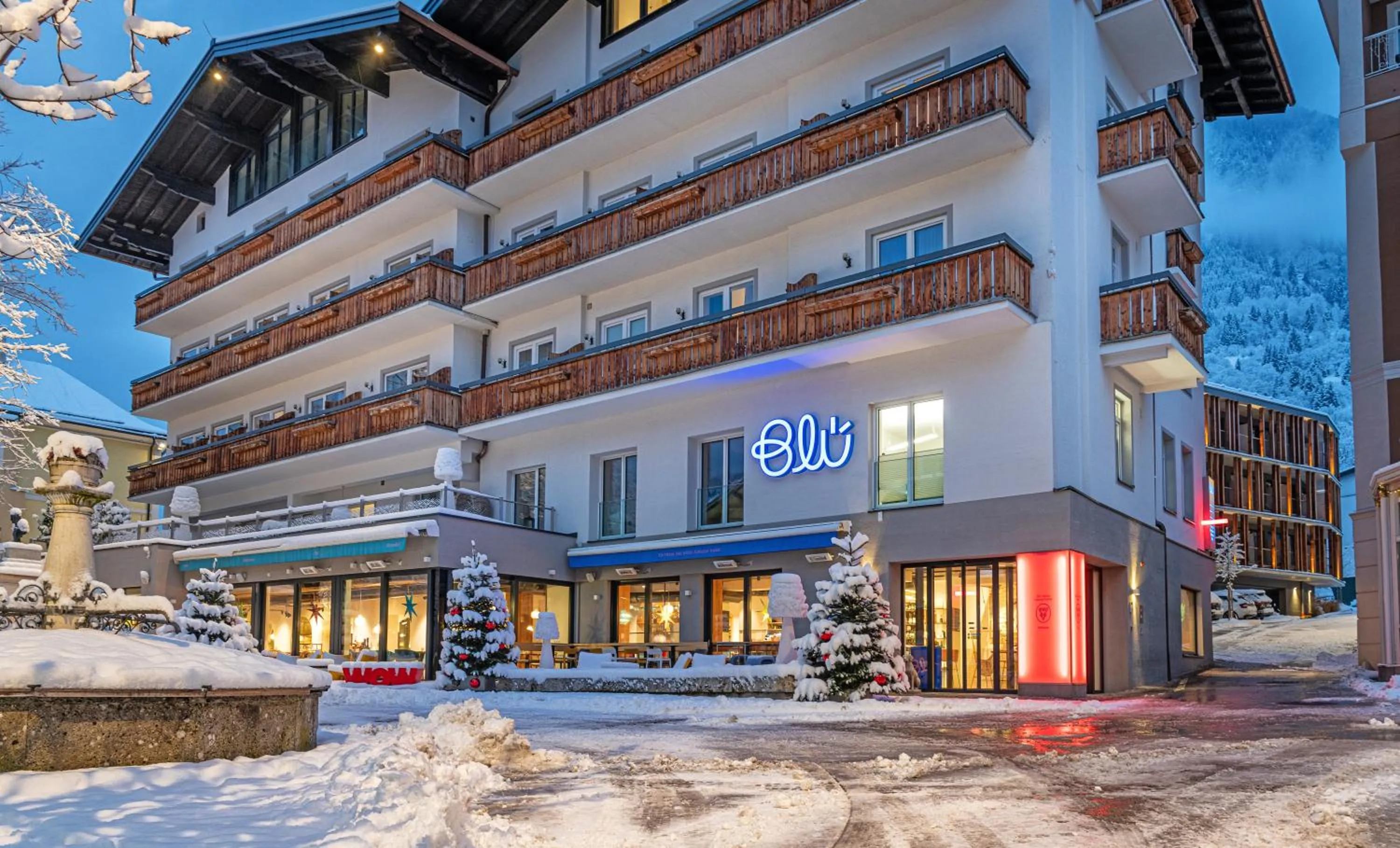 Property building in Hotel Blü Gastein