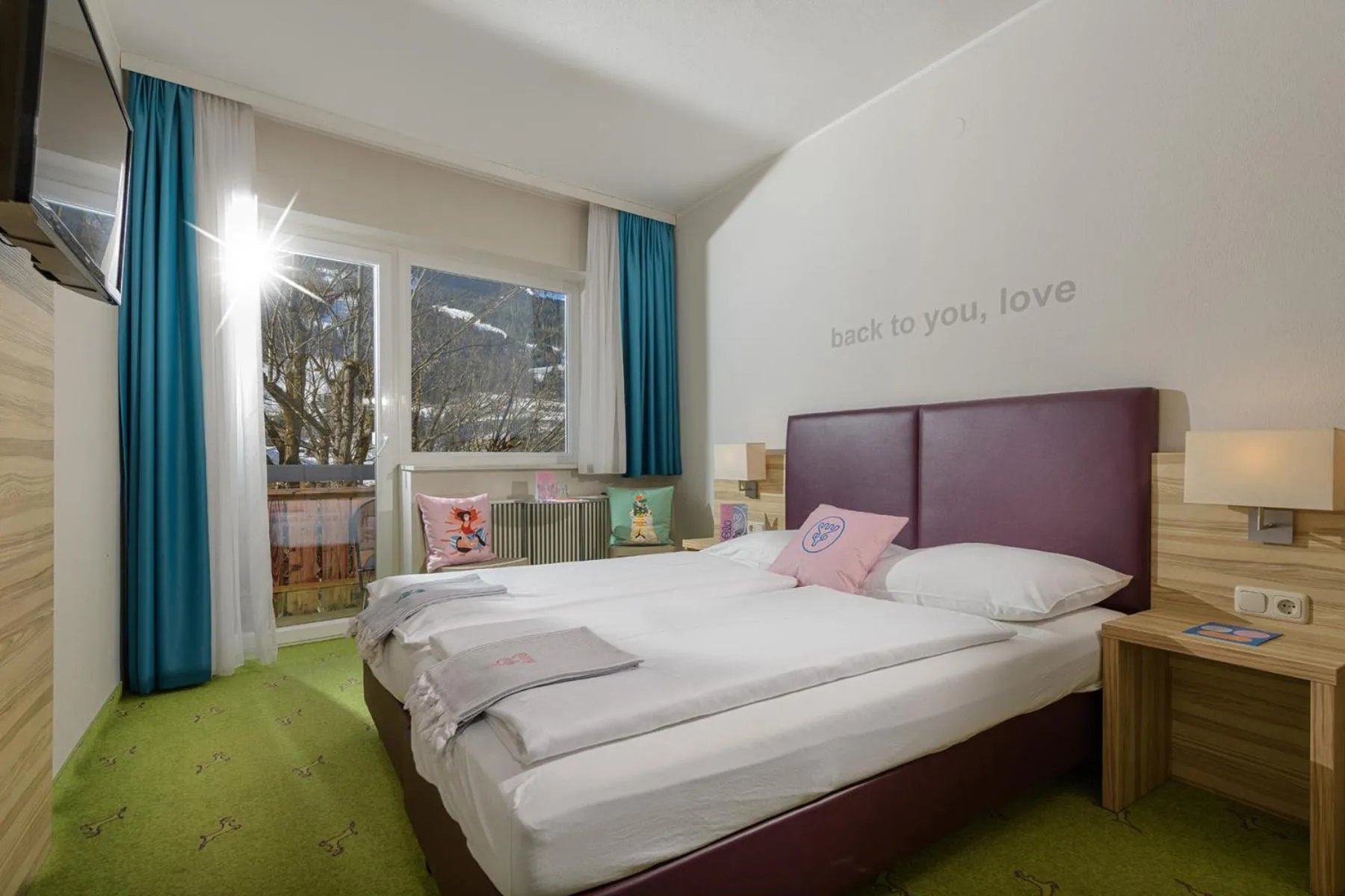 Photo of the whole room, Bed in Hotel Blü Gastein