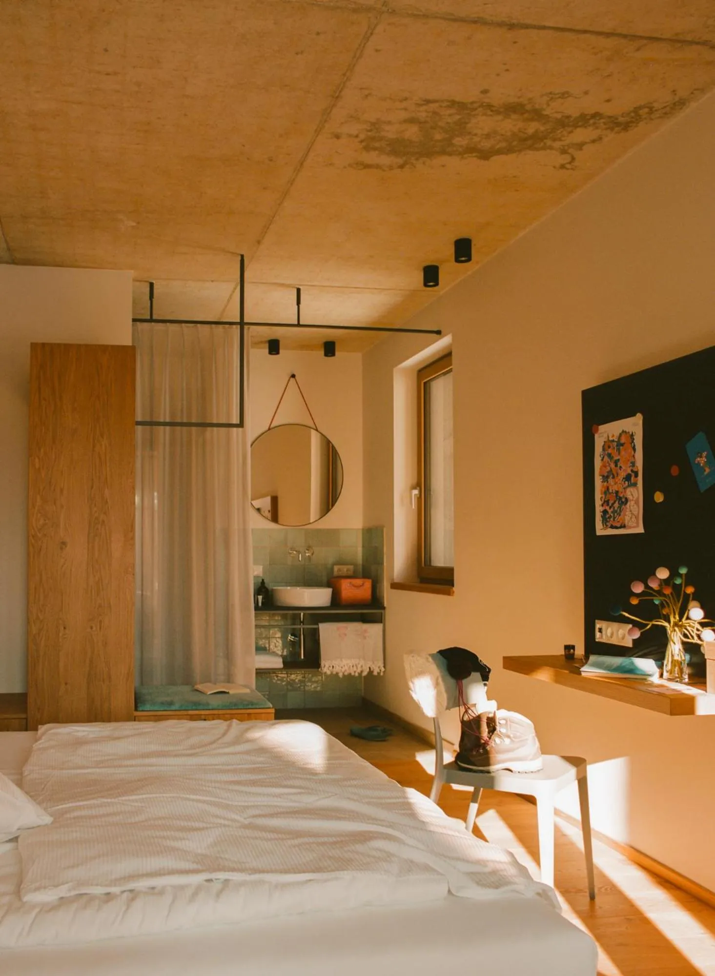 Decorative detail, Bed in Hotel Blü Gastein