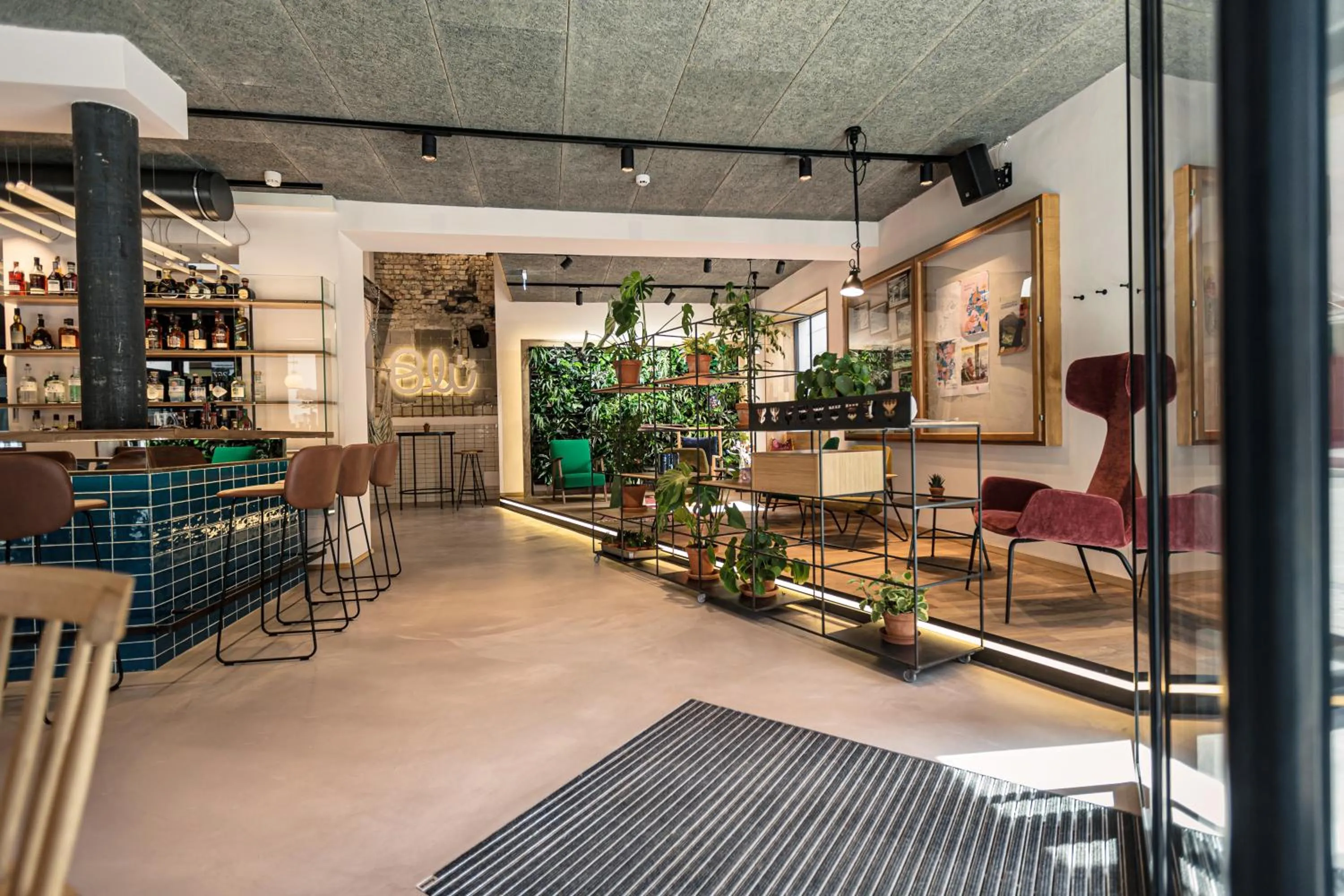 Lobby or reception in Hotel Blü Gastein