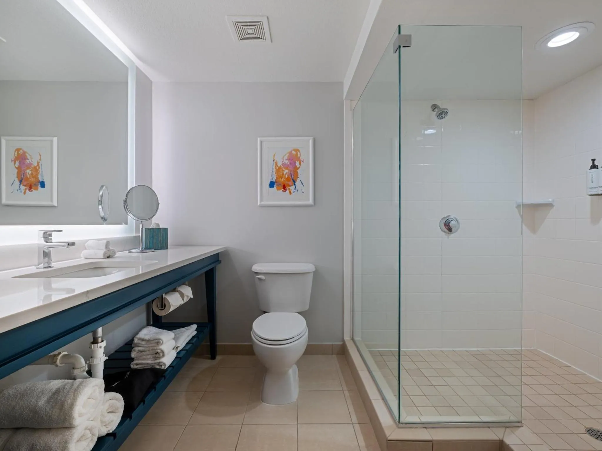 Bathroom in voco Sarasota by IHG