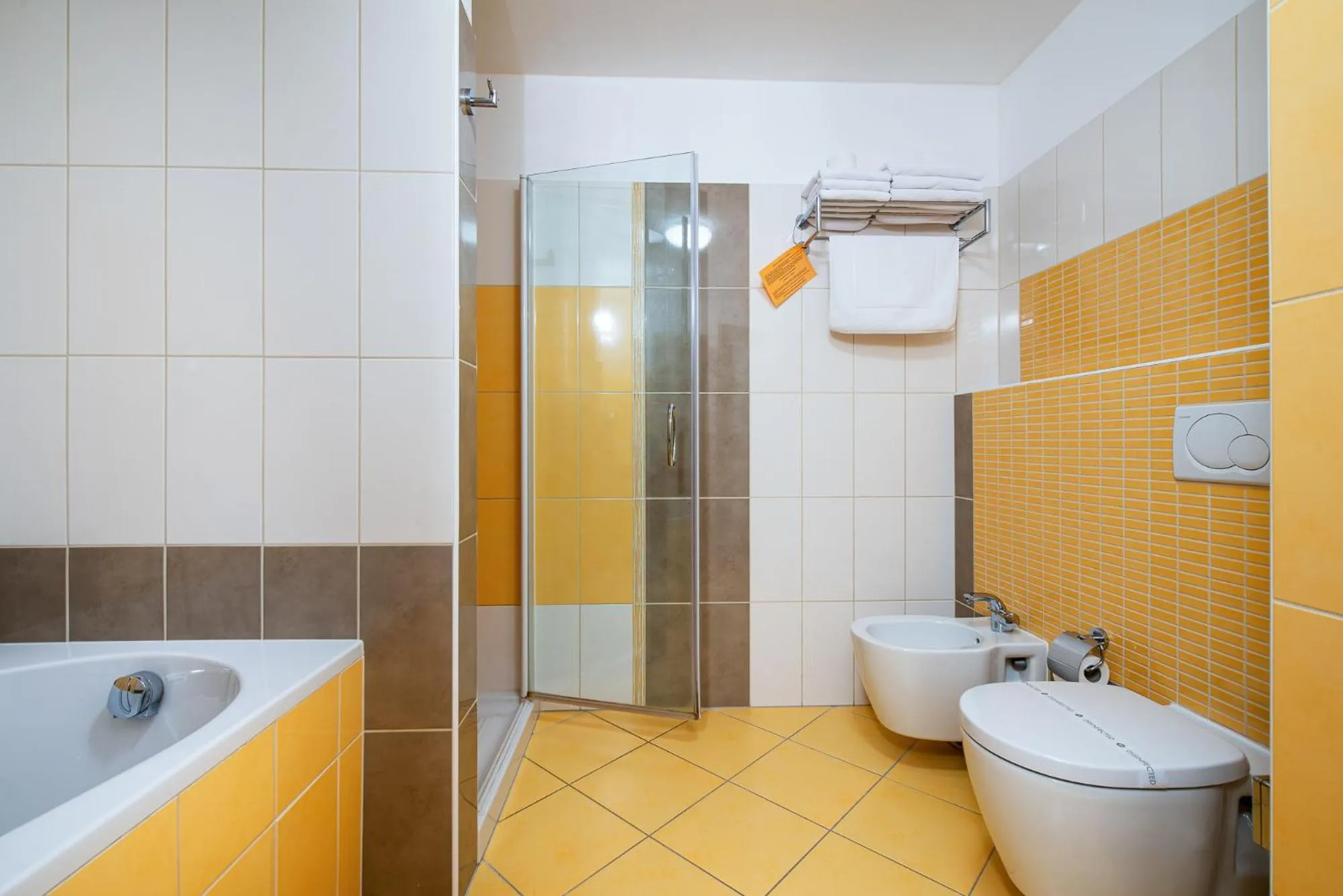 Bathroom in Hotel Mlynska