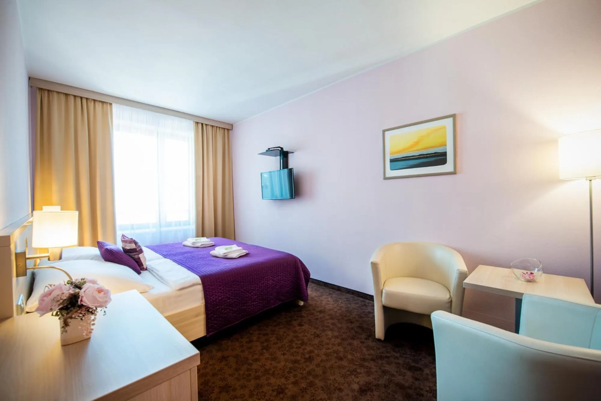 Photo of the whole room, Bed in Hotel Mlynska