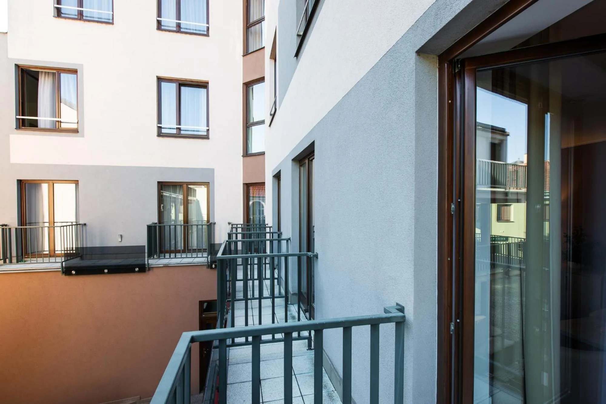 Balcony/Terrace in Hotel Mlynska