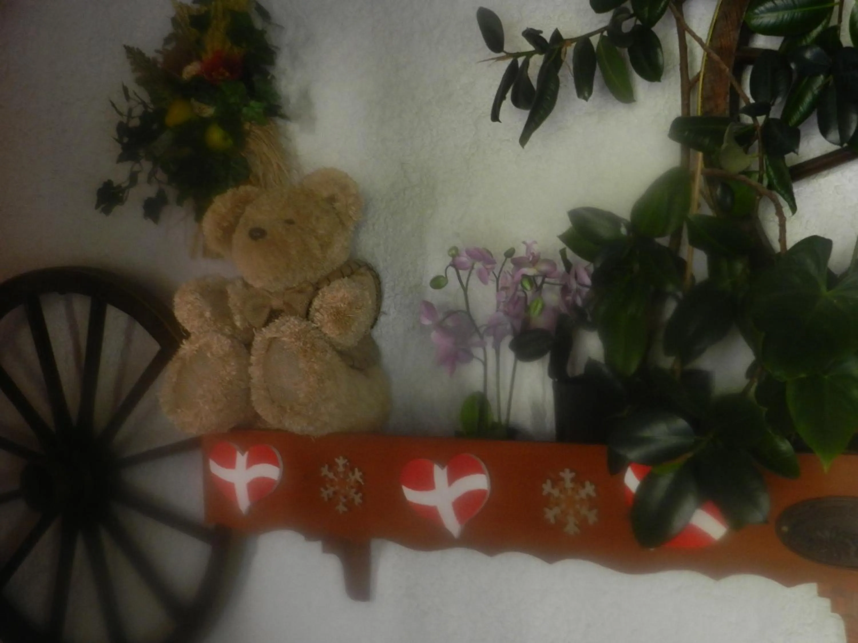 Decorative detail in Chalet-Hôtel du Borderan