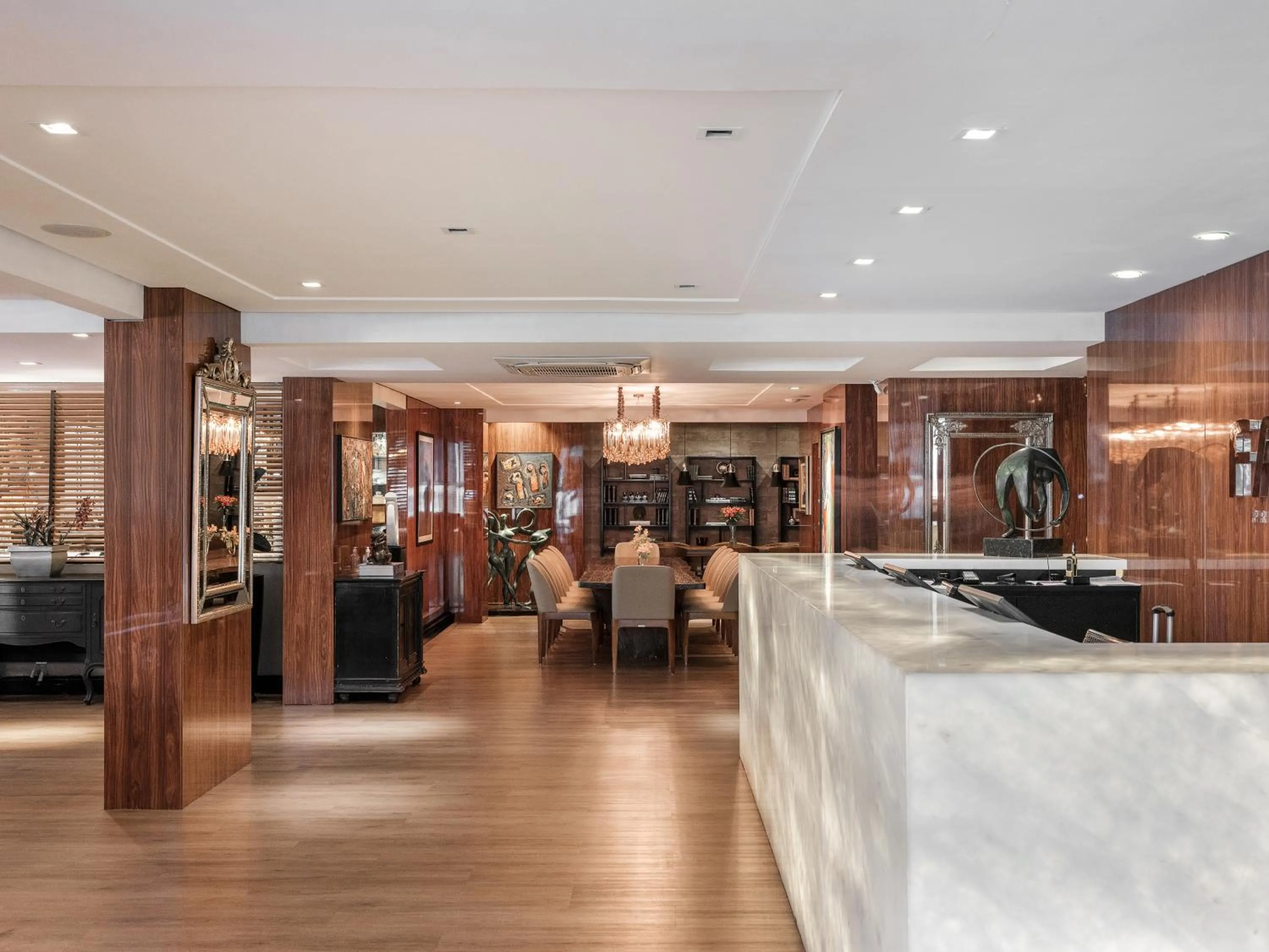 Lobby or reception in Faial Prime Suítes