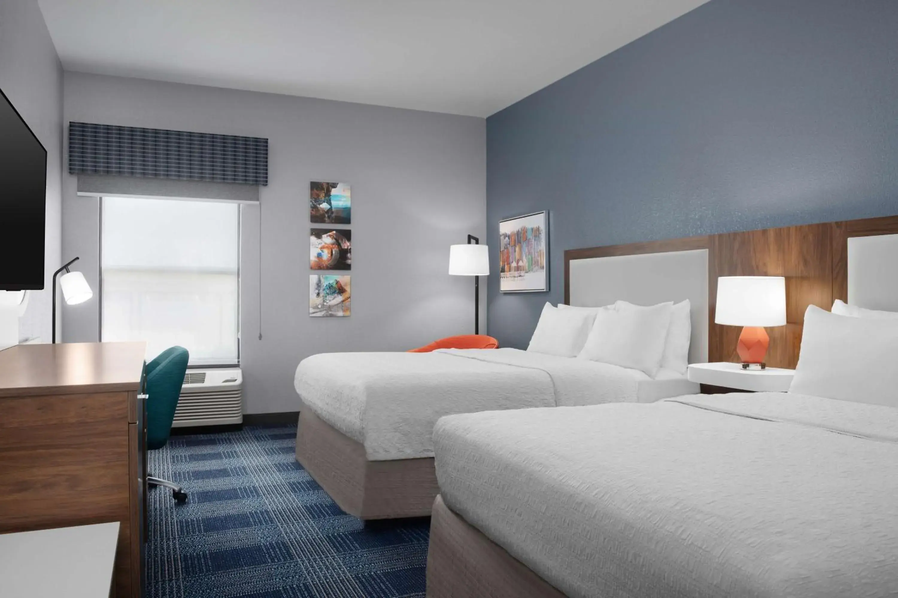 Room with Two Queen Beds - Non-Smoking in Hampton Inn Russellville Room with Two Queen Beds - Non-Smoking in Hampton Inn Russellville