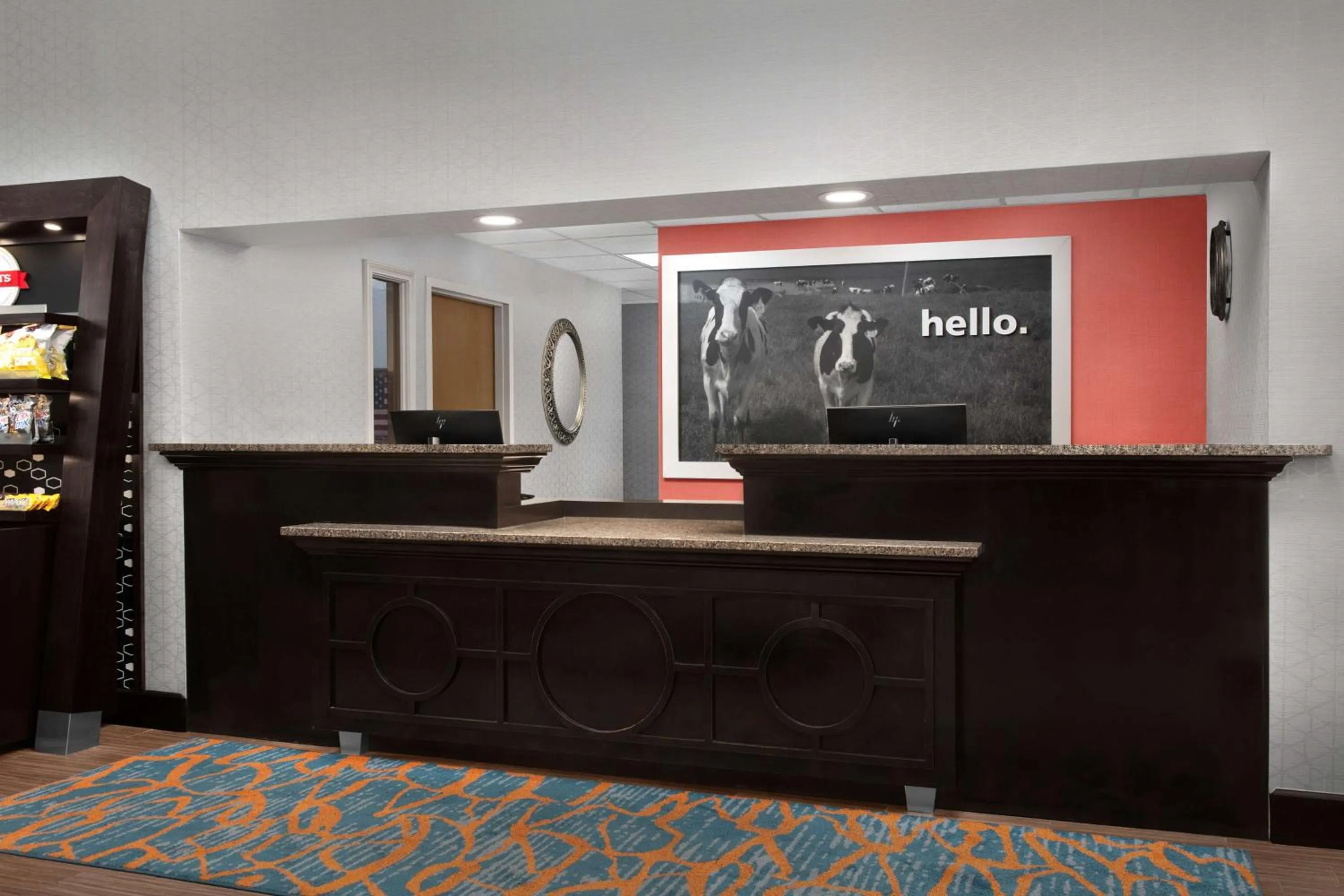Lobby or reception in Hampton Inn Russellville