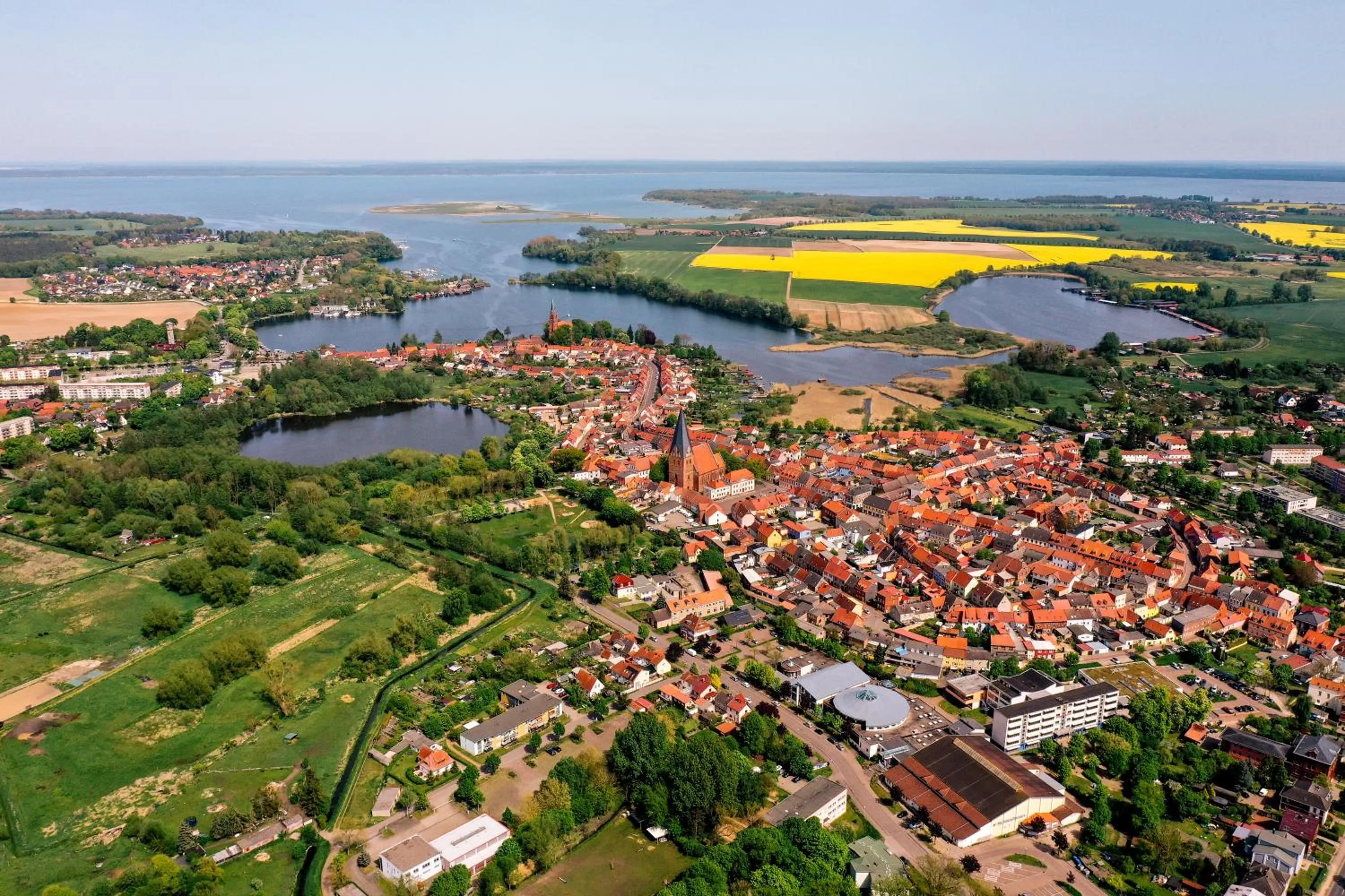 City view in FerienResidenz MüritzPark