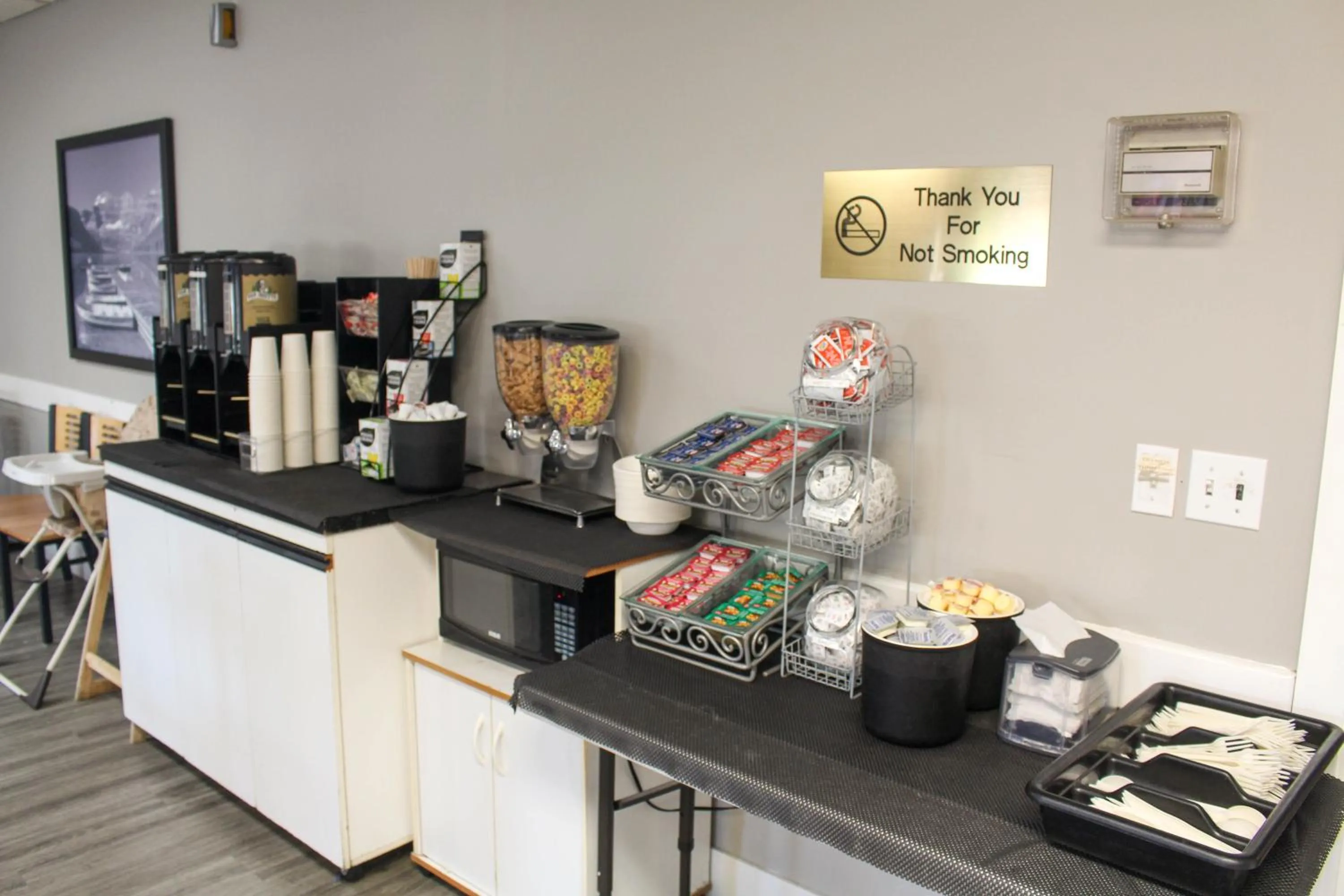 Buffet breakfast in Super 8 by Wyndham Edmonton South