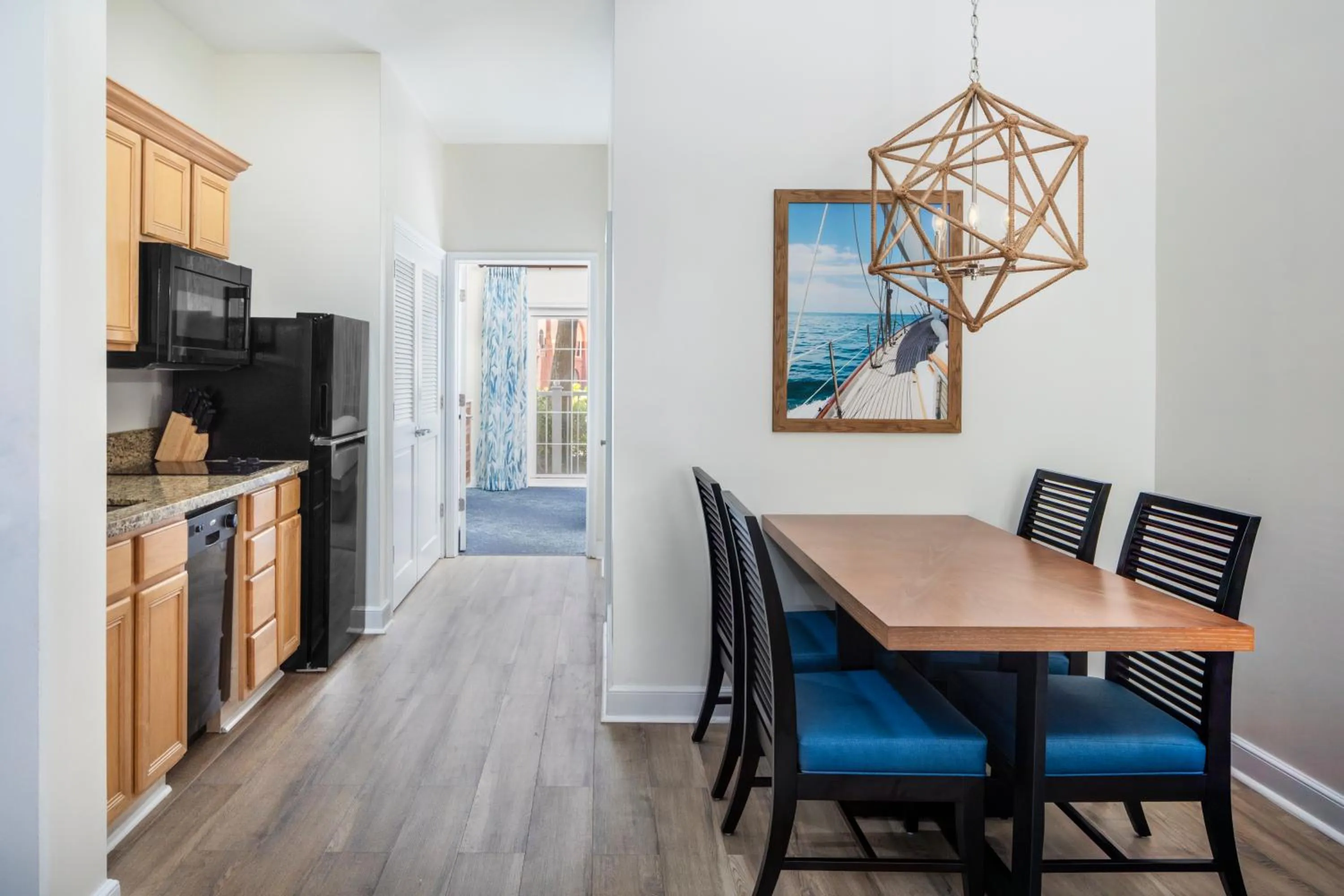 Kitchen or kitchenette in Harborside Resort & Vacation Rentals at Atlantis