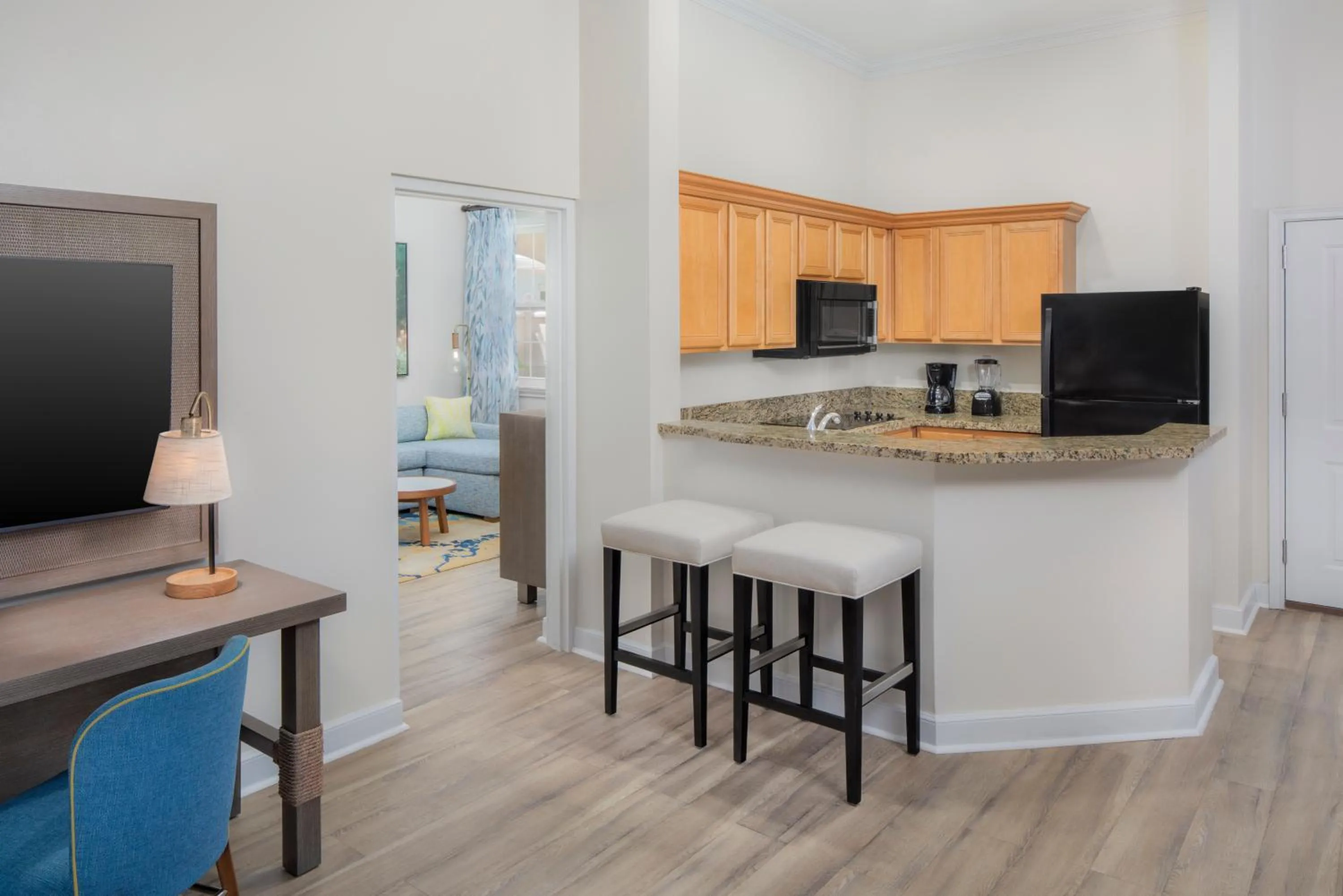Kitchen or kitchenette in Harborside Resort & Vacation Rentals at Atlantis