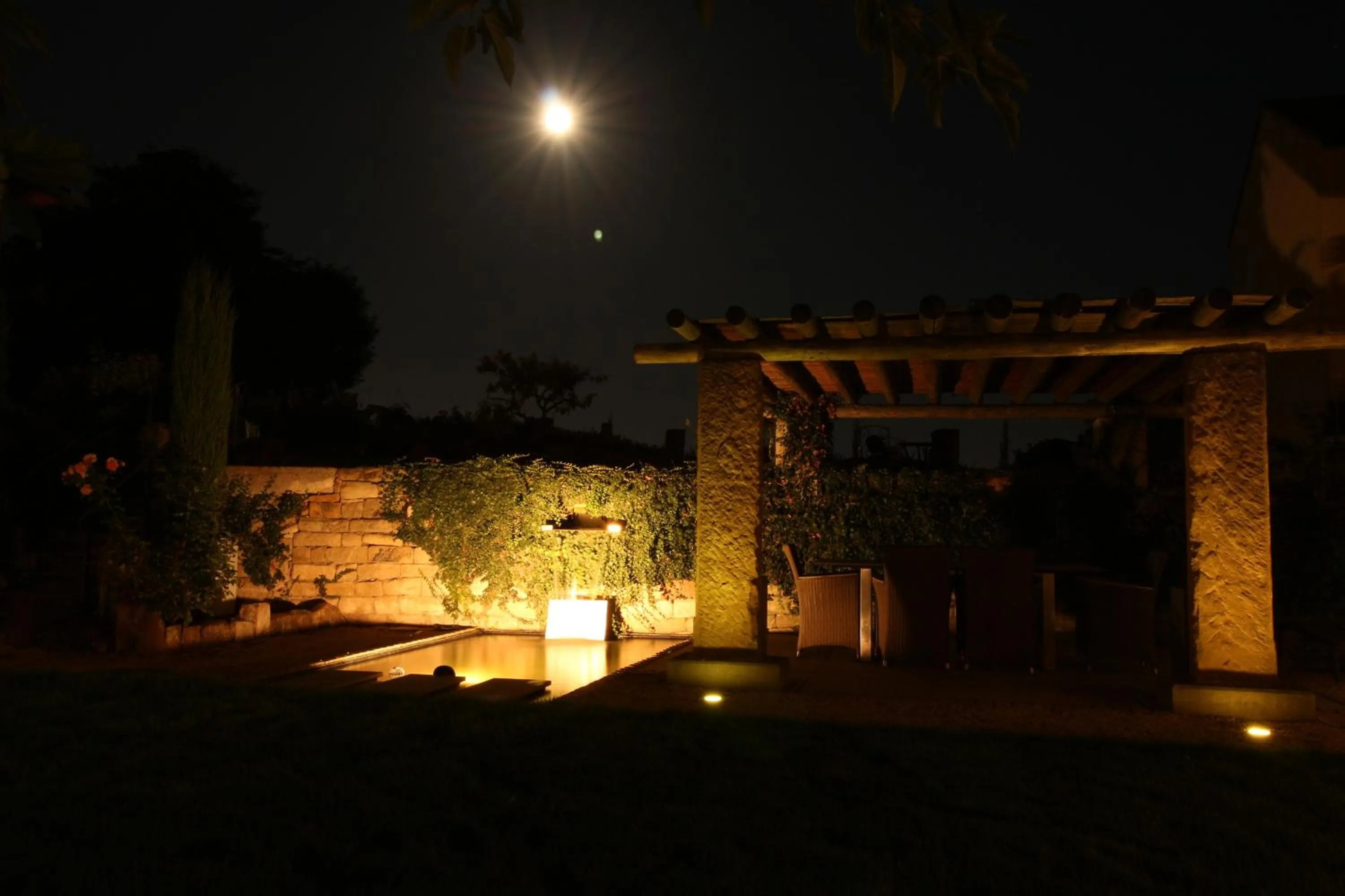 Garden view in Casa Palatina