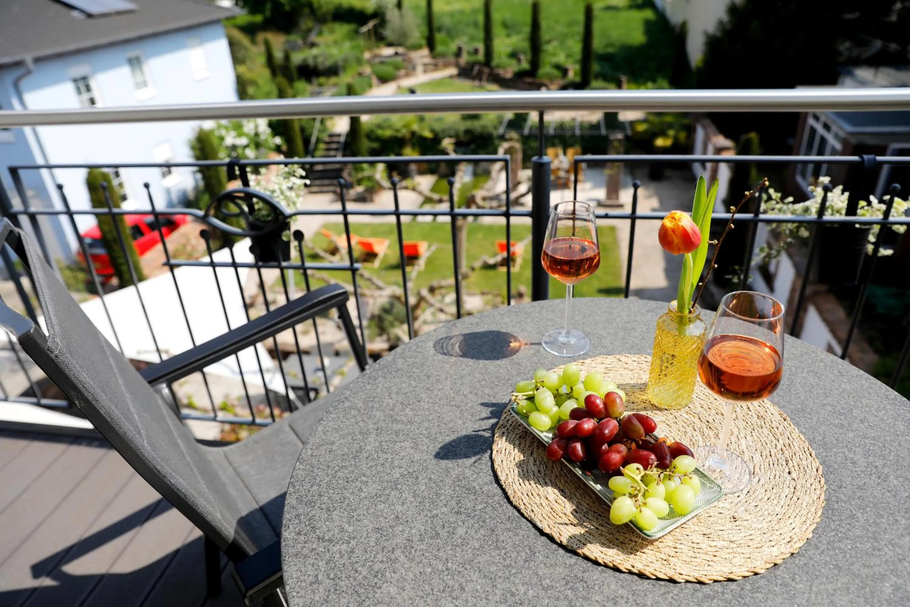 Garden view in Casa Palatina