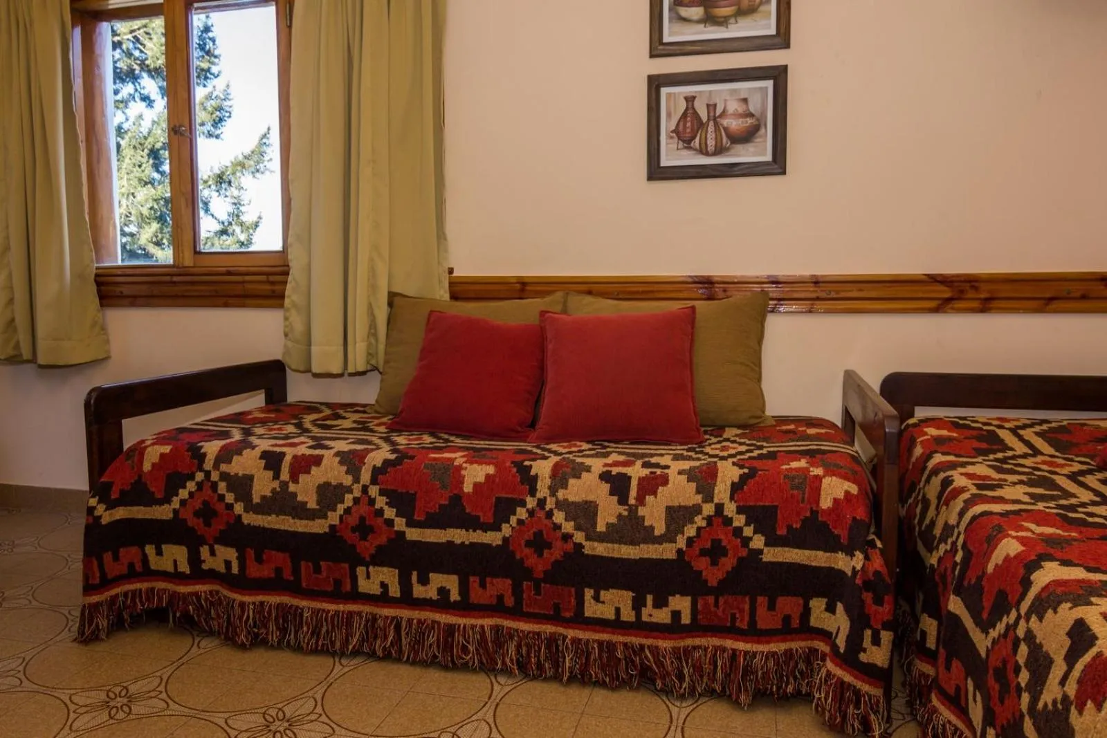 Living room, Bed in Lejano Nahuel