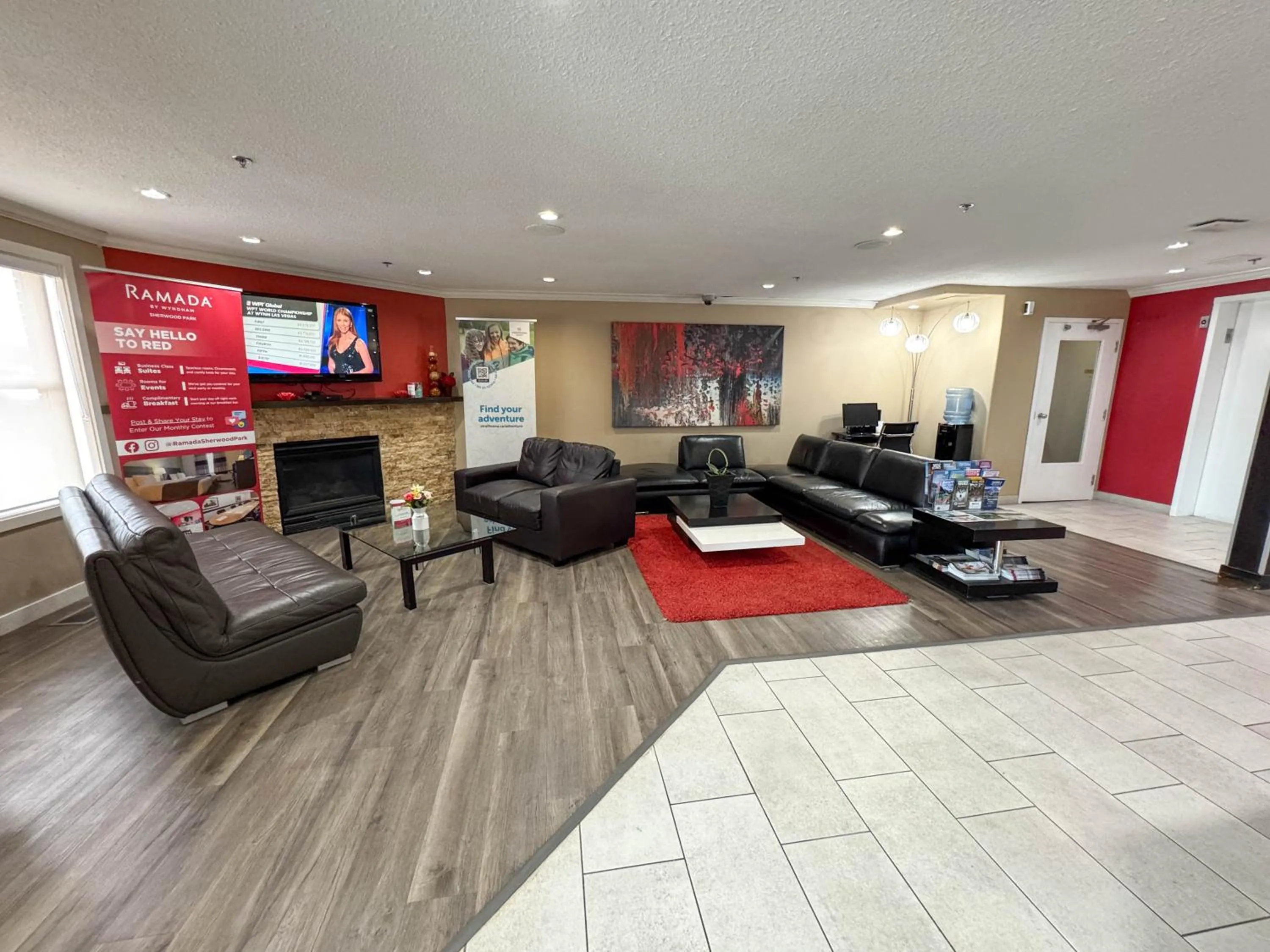 Lobby or reception in Ramada by Wyndham Sherwood Park
