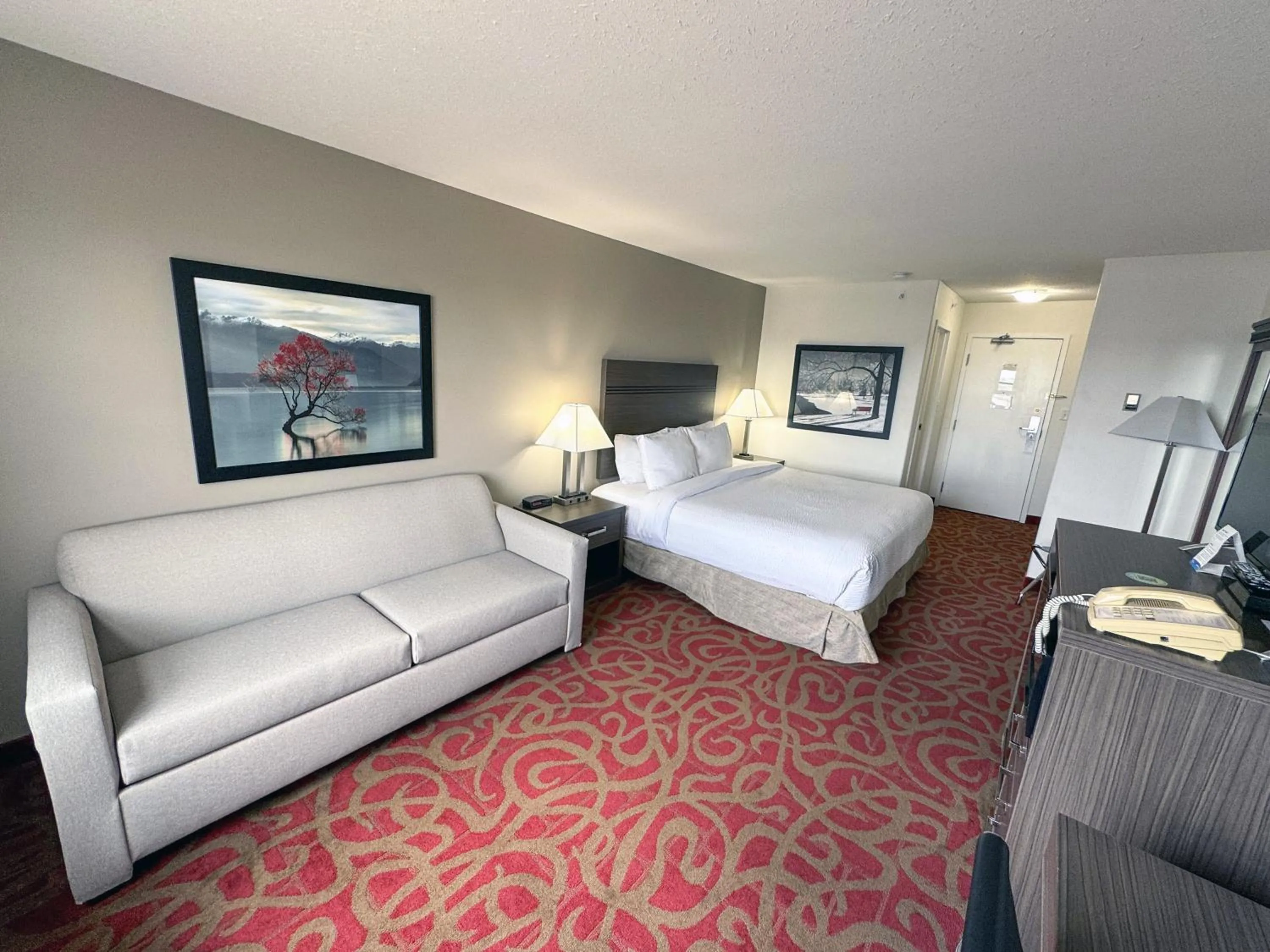 Bed in Ramada by Wyndham Sherwood Park