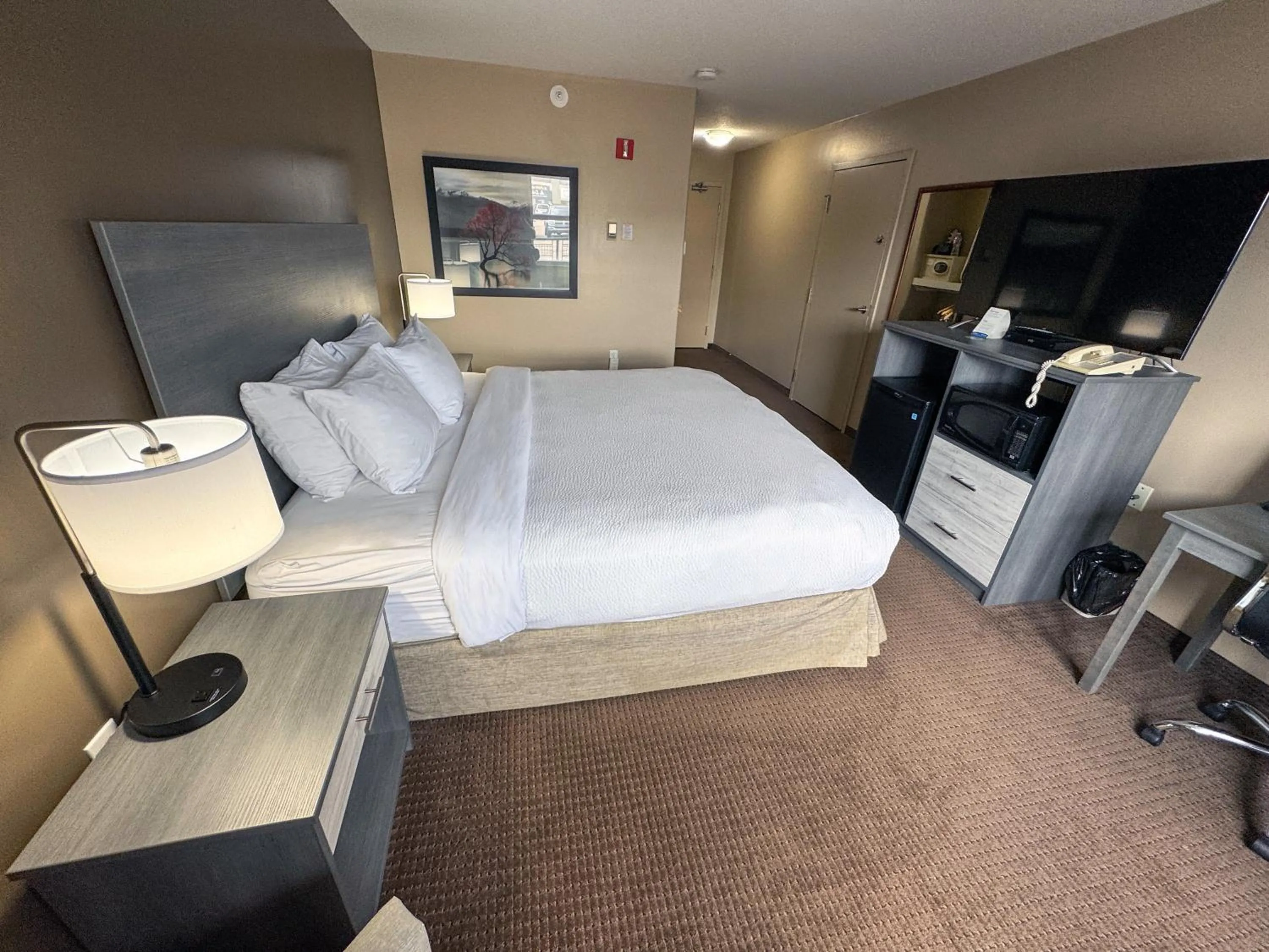 Bed in Ramada by Wyndham Sherwood Park