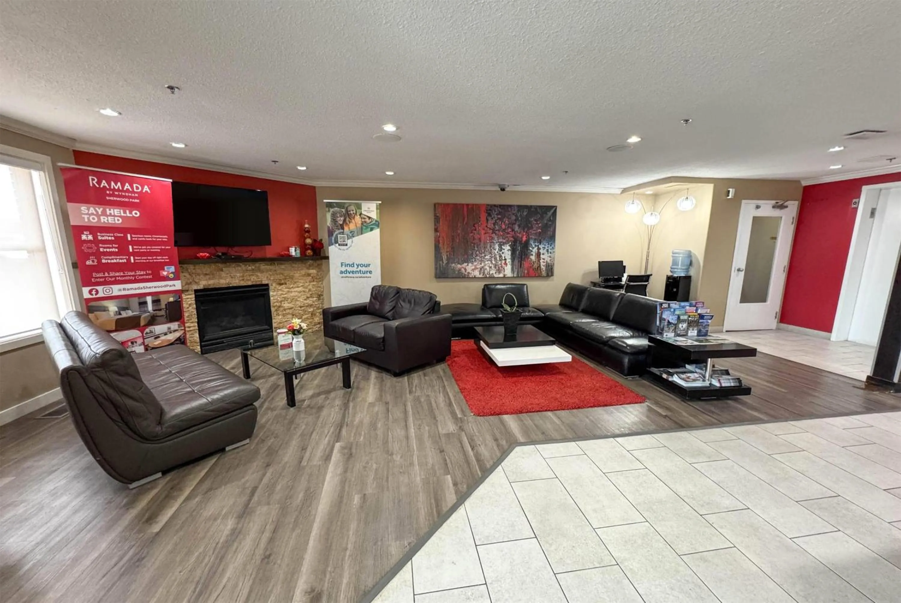 Lobby or reception in Ramada by Wyndham Sherwood Park