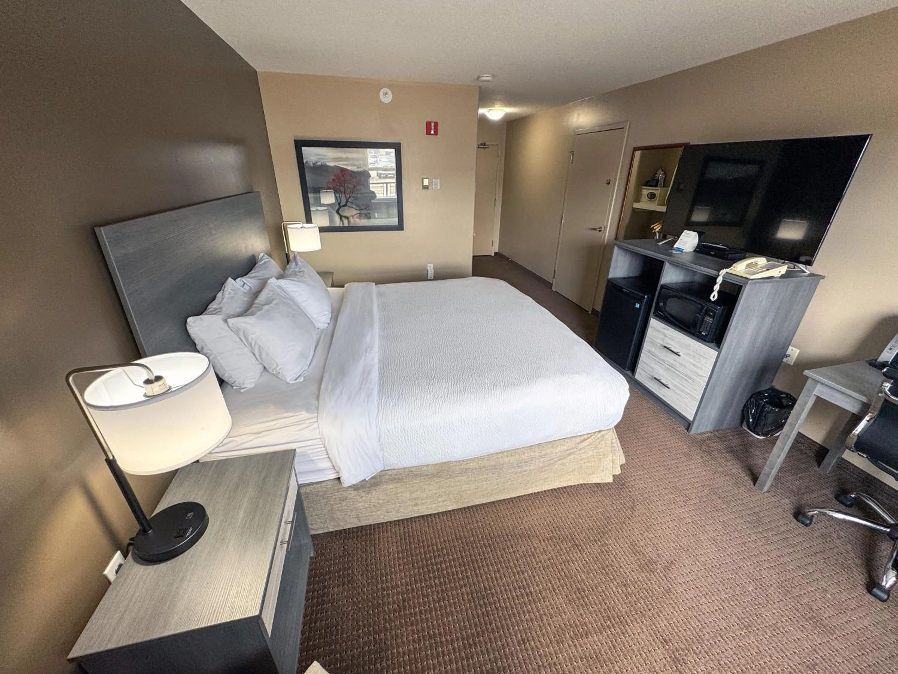 Bed in Ramada by Wyndham Sherwood Park