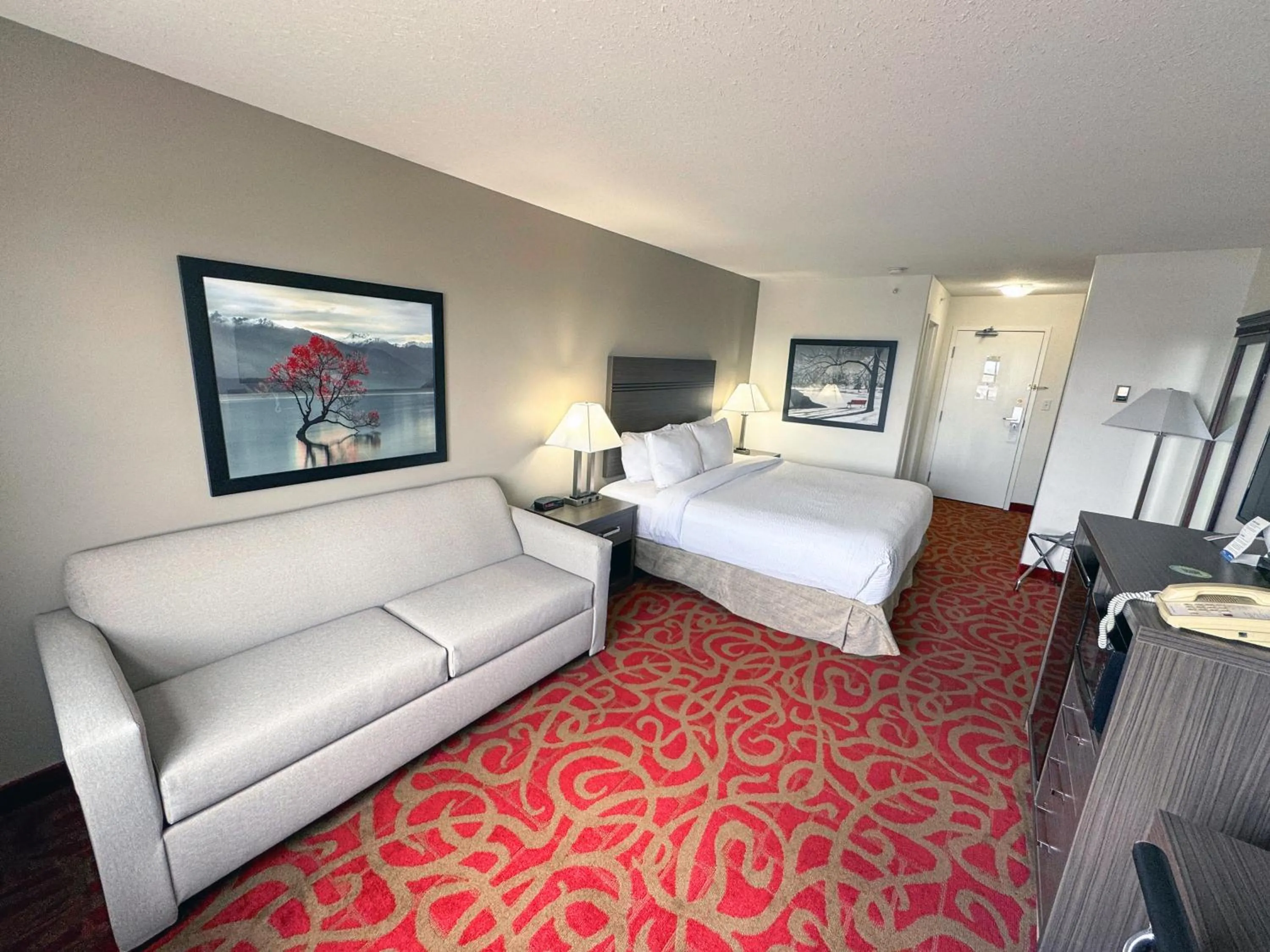 Bed in Ramada by Wyndham Sherwood Park