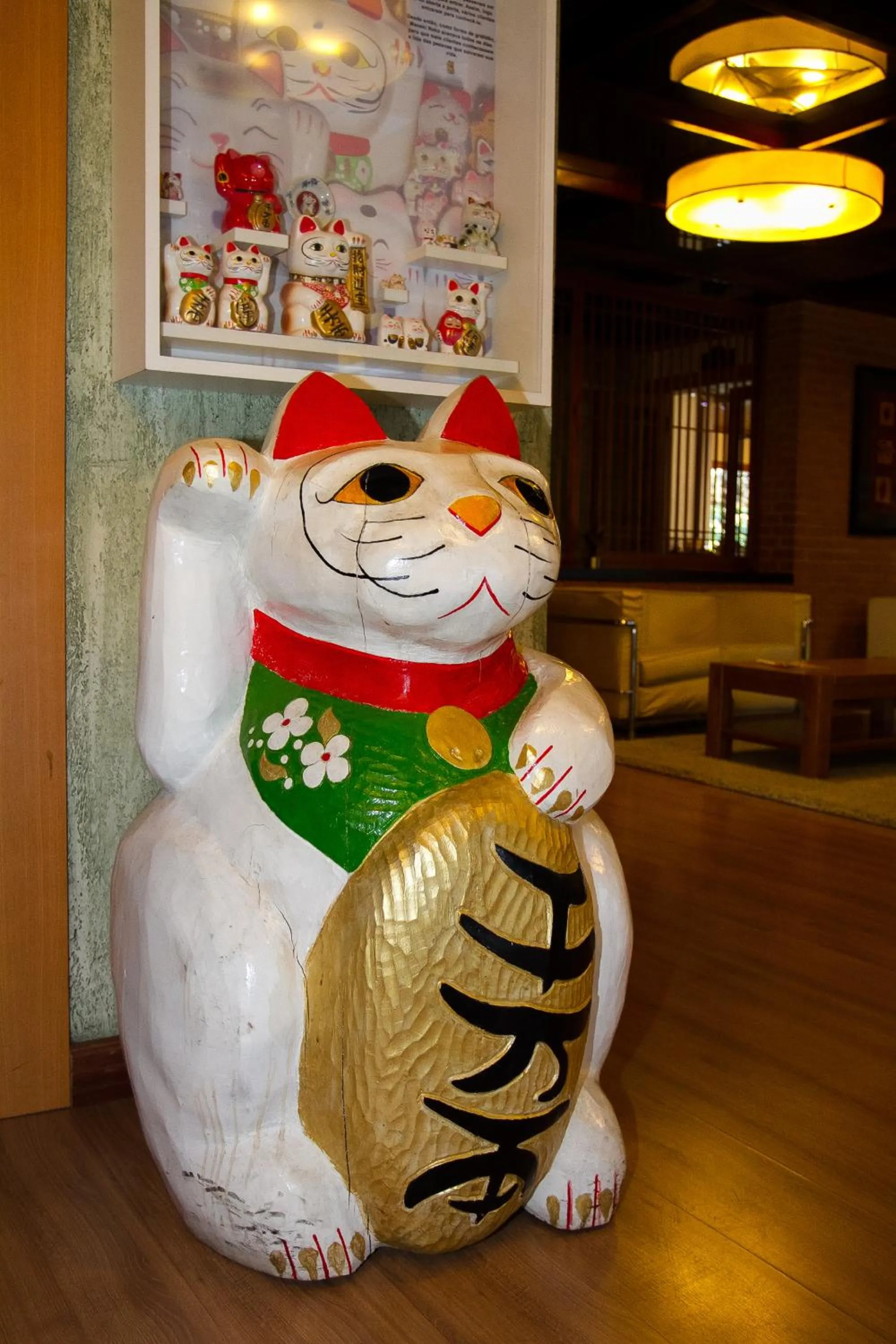 Decorative detail in Hotel Matsubara