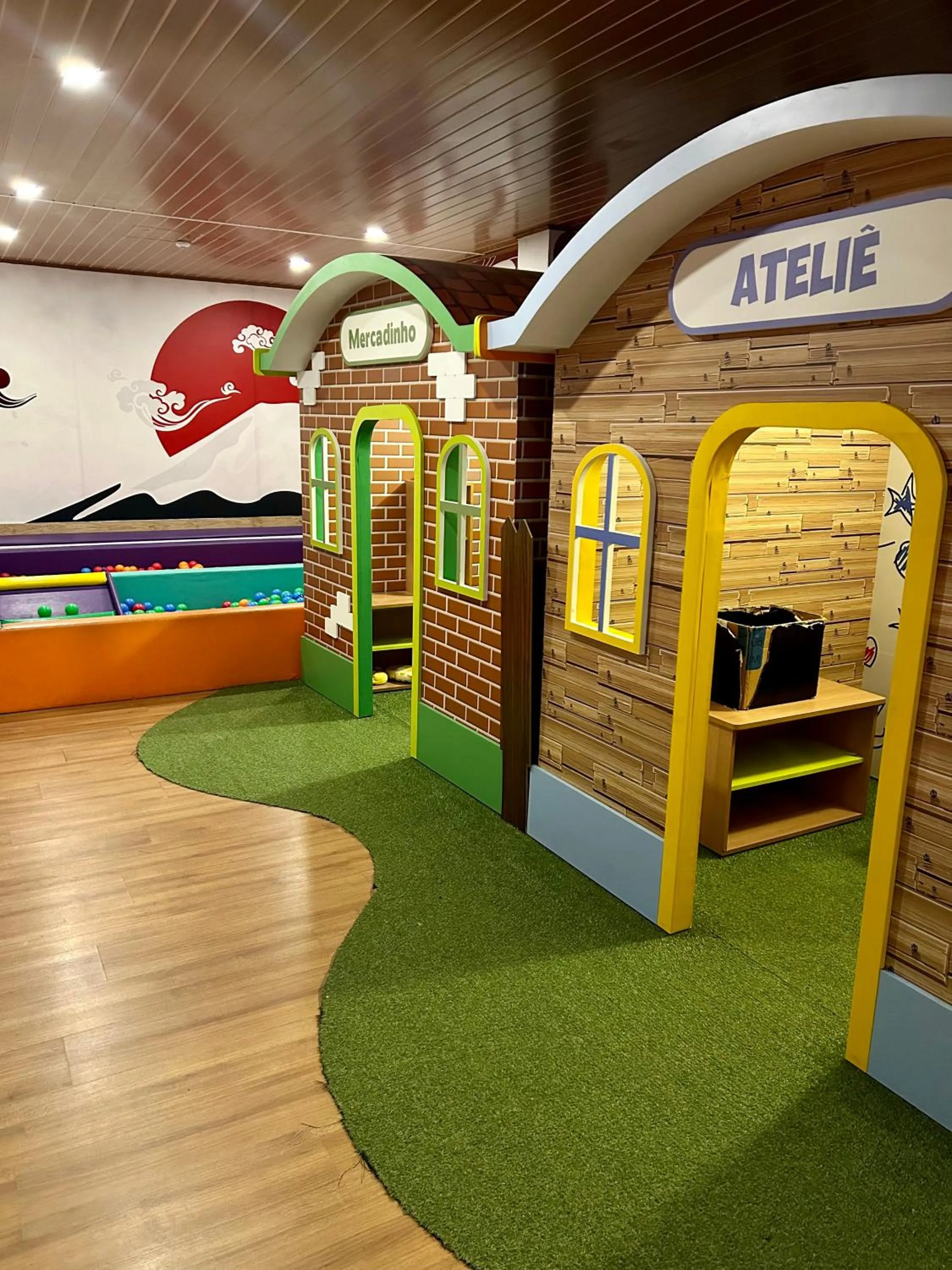 Children play ground in Hotel Matsubara