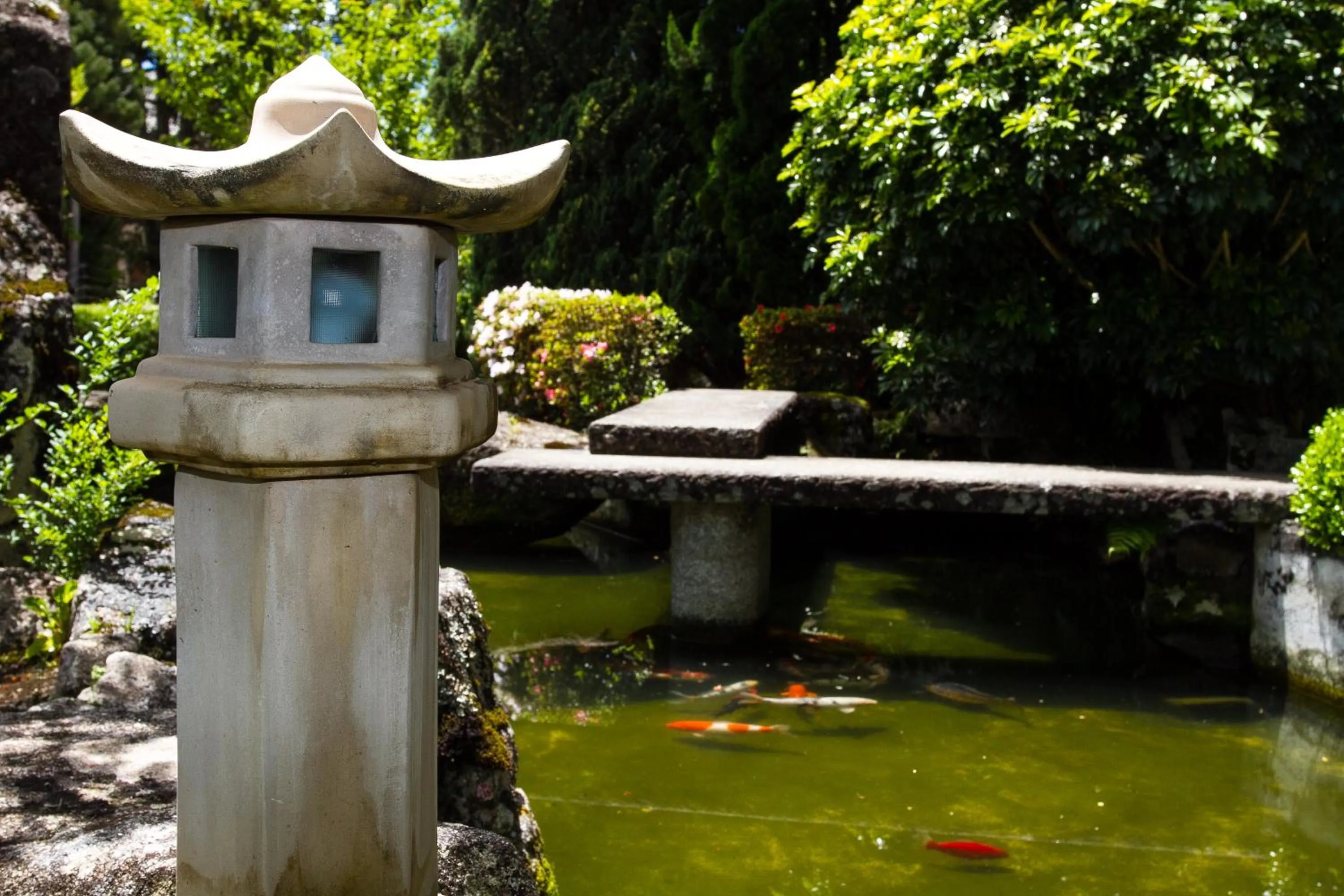 Garden in Hotel Matsubara