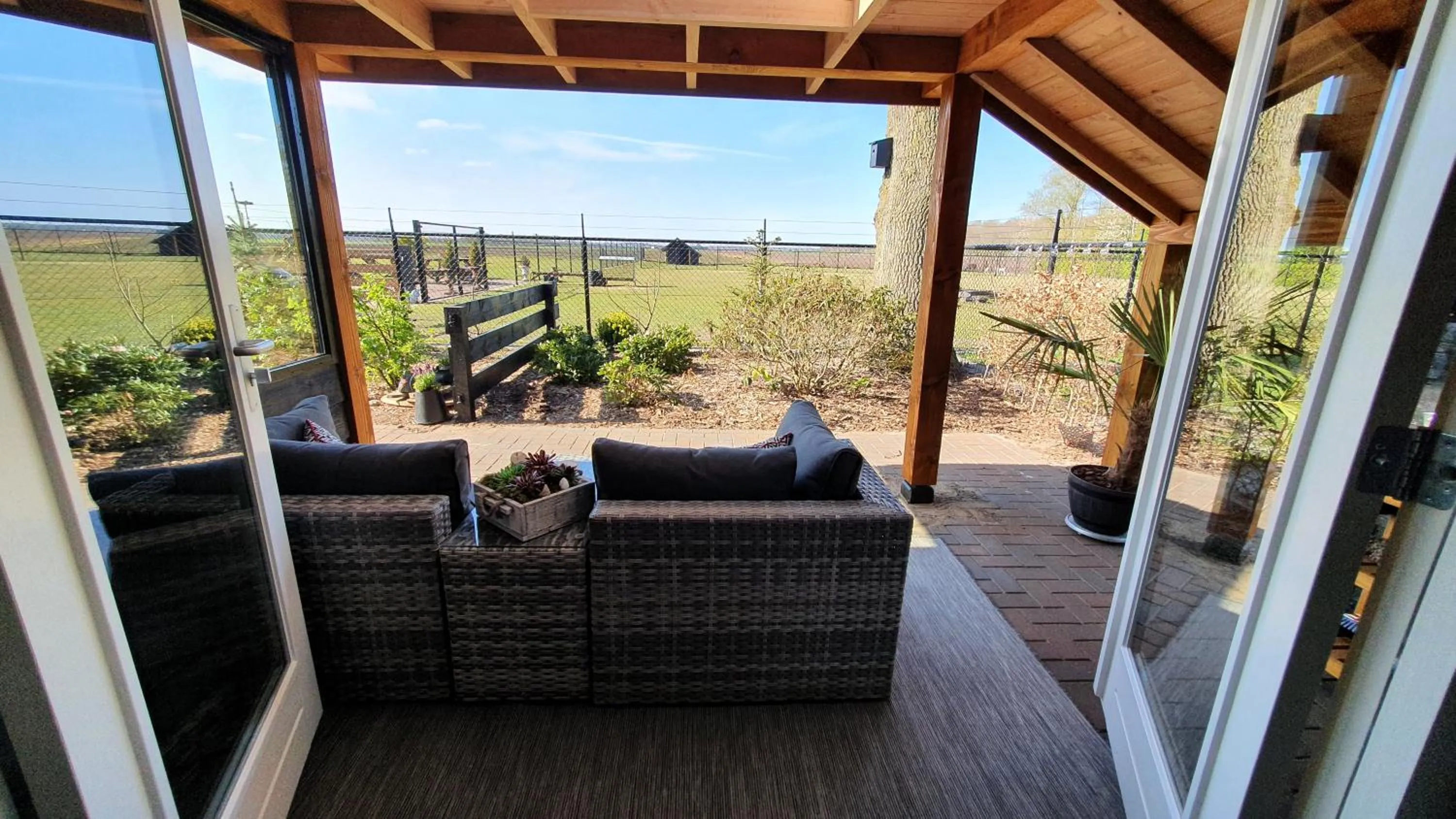 Garden in B&B Hertenhoef, Fluitenberg (Hoogeveen)