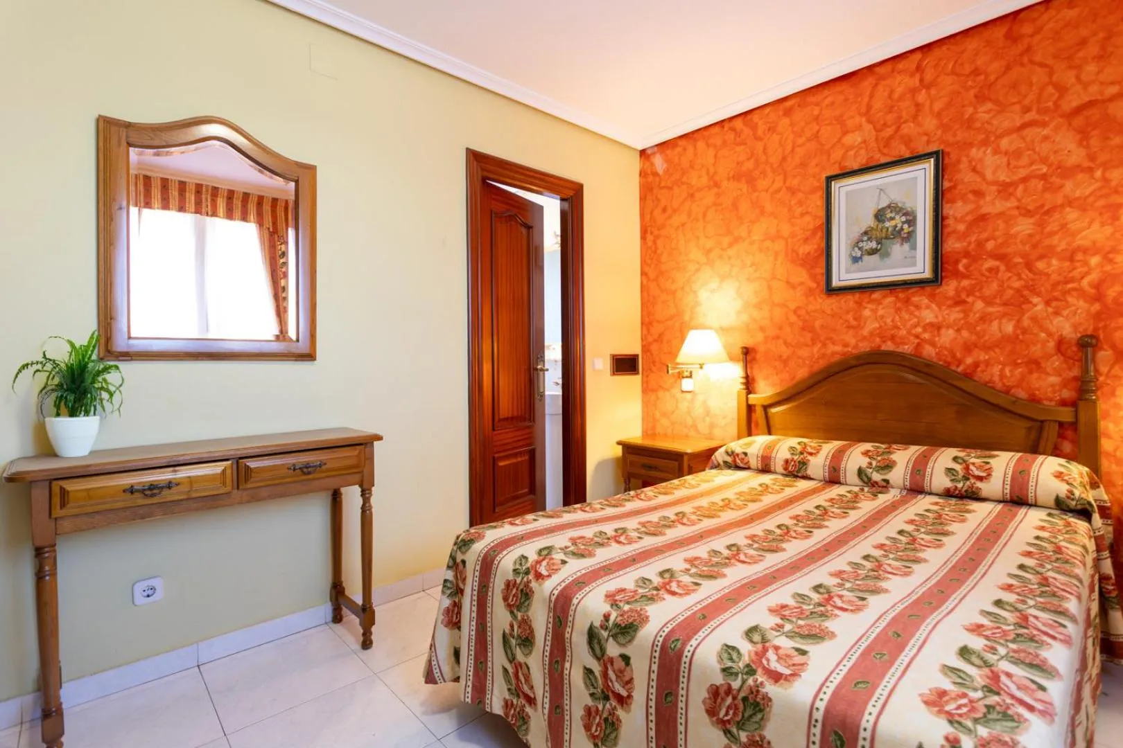 Bed in Hotel La Casona de Luis