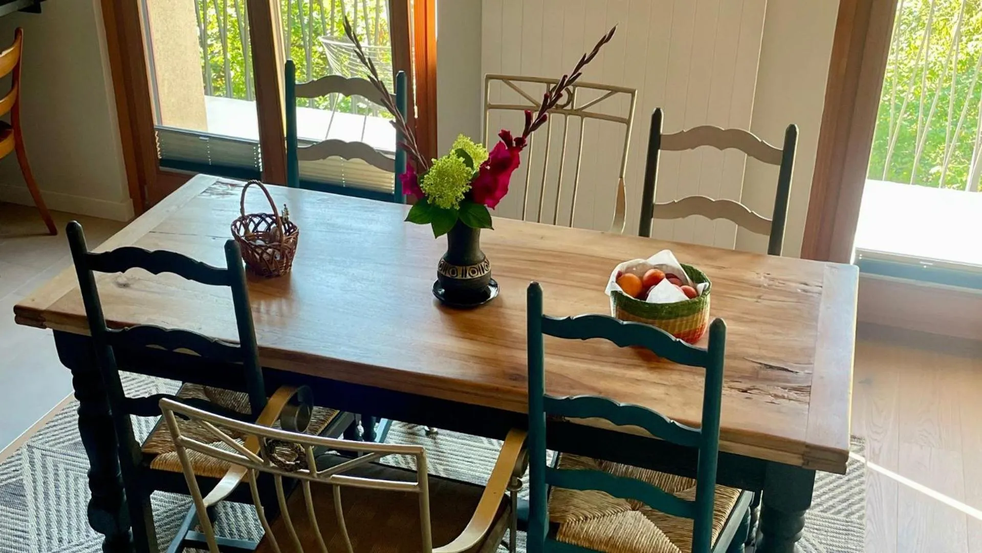 Decorative detail in B&B La Forge de Diogne - luxury and cosy alpine lodge