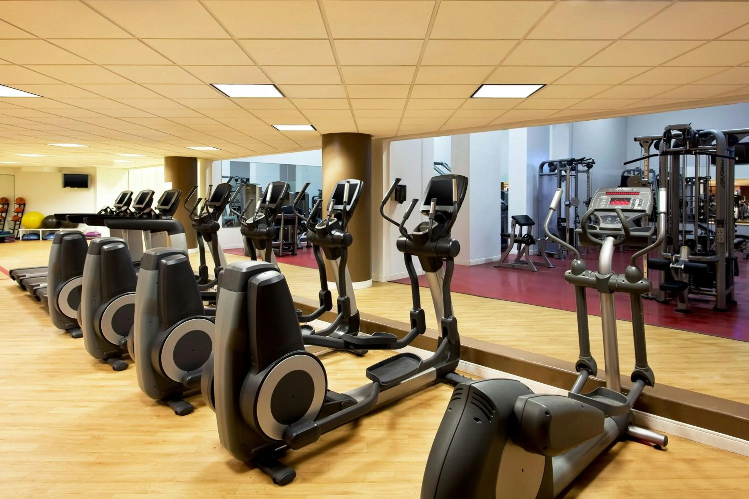 Fitness centre/facilities in Sheraton Parsippany Hotel